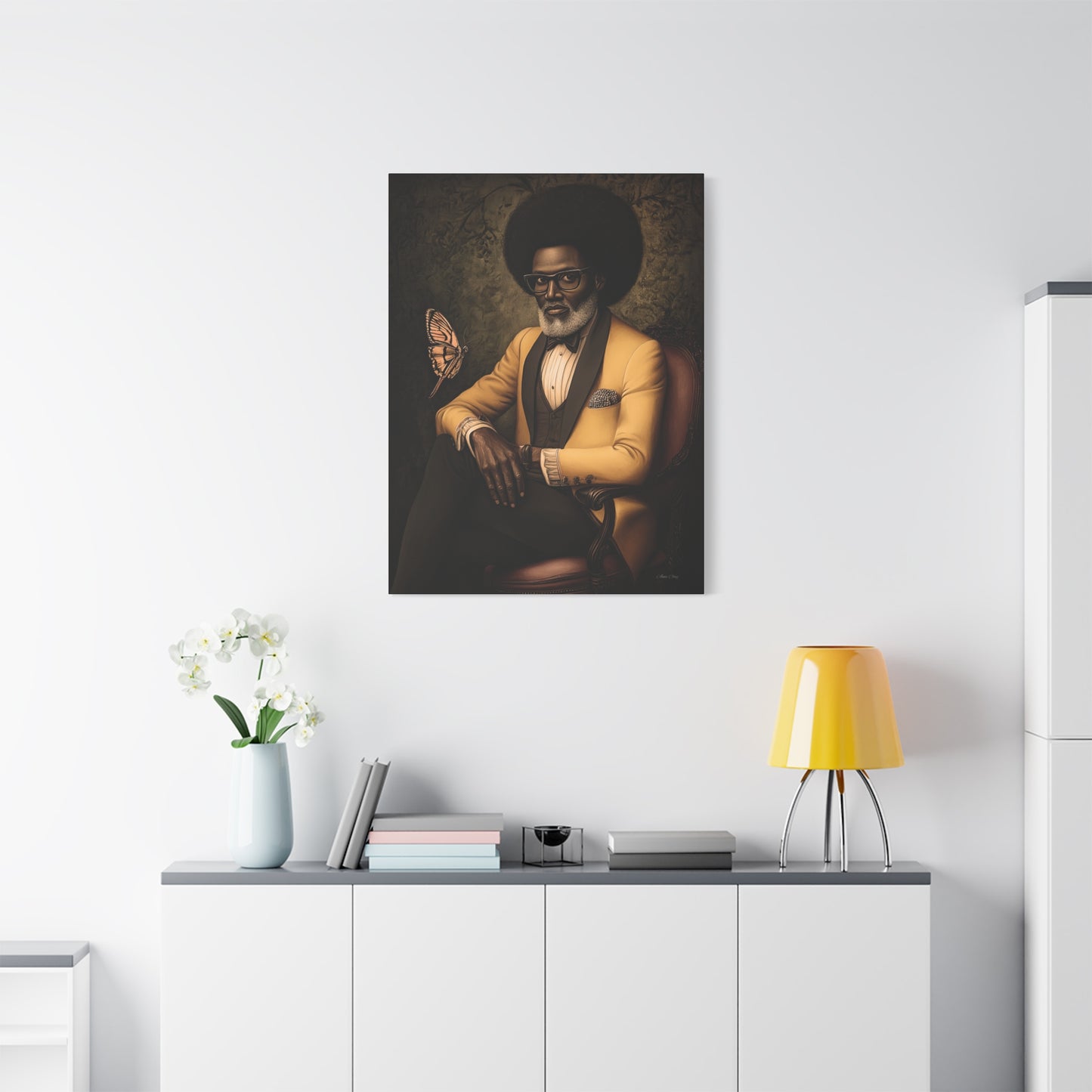 Afro-Victorian Gentleman Portrait | Bellewood Whimsical Historical Art Print