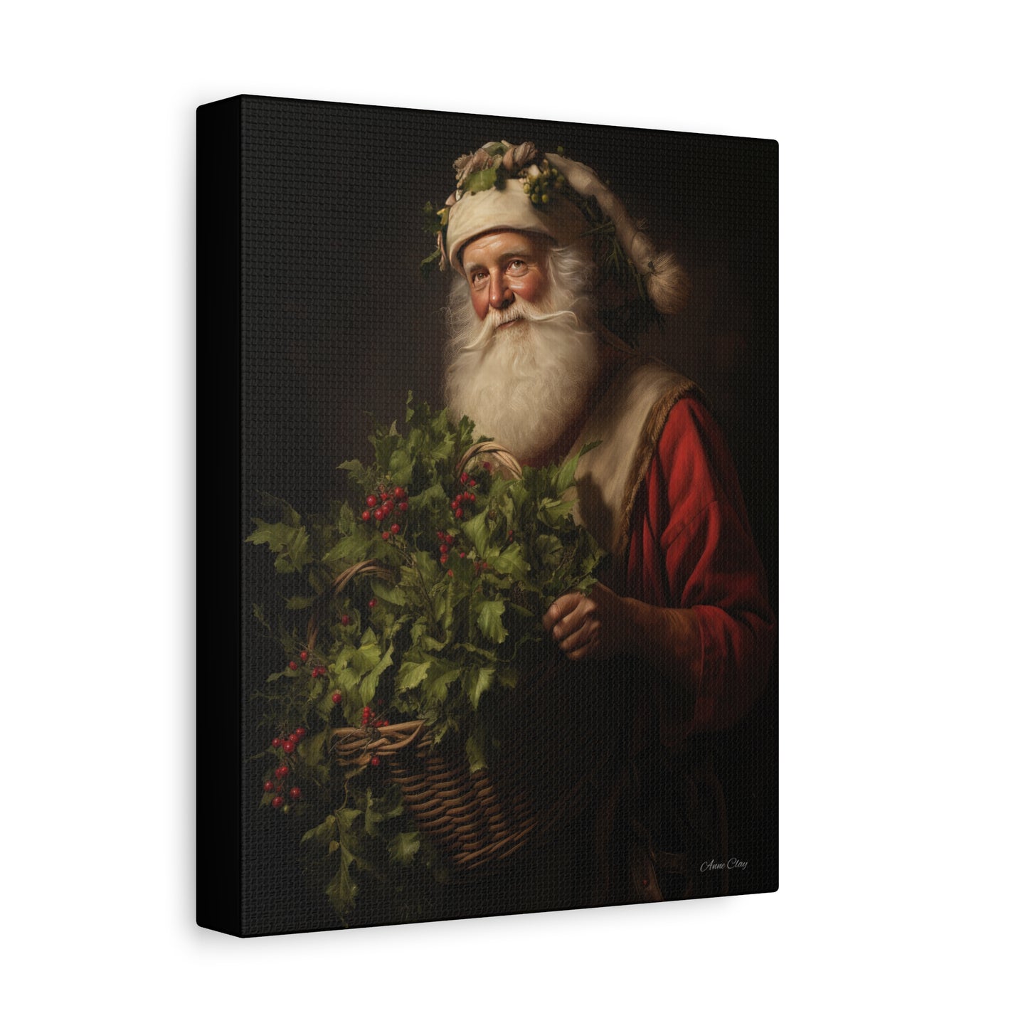 Unconventional Santa Matte Canvas, Stretched, 1.25"