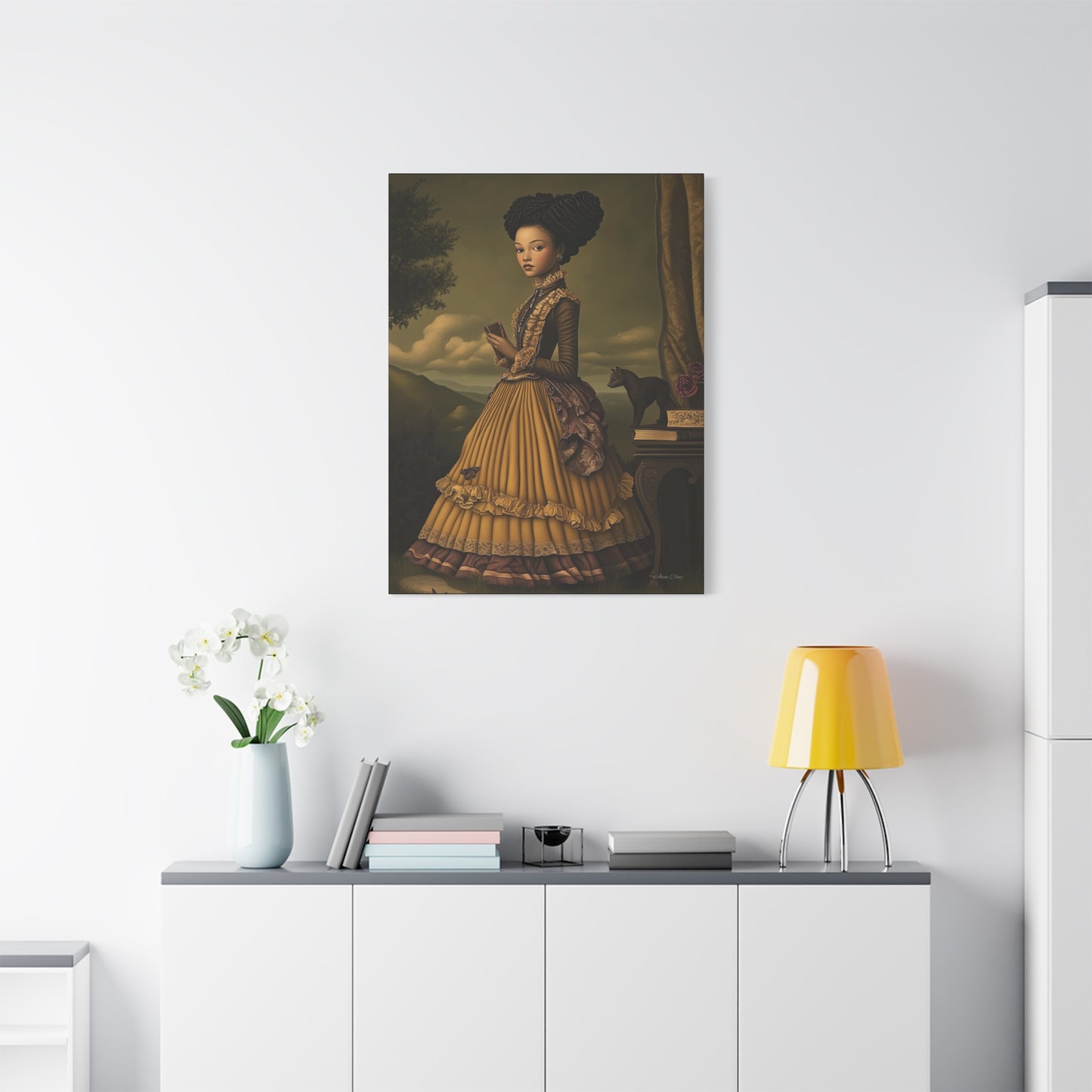 Elegant Art Canvas Print, Home Decor, Gifting, Wall Art, Vintage Style