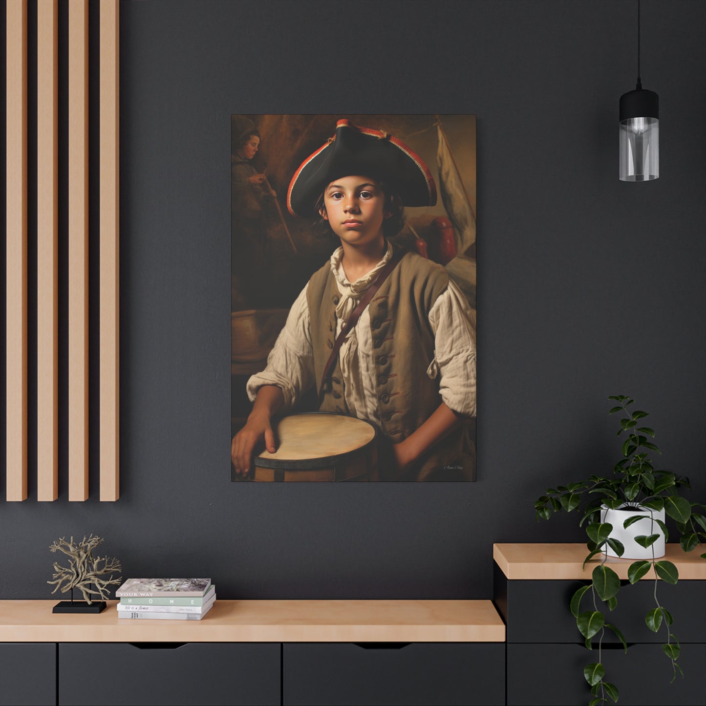 Henry Matte Canvas, Stretched, 1.25"