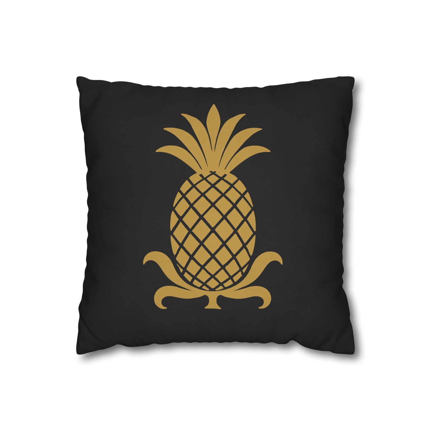 Pineapple Design Throw Pillow, Tropical Home Decor, Couch Cushion, Summer Vibes Pillowcase, Gift for Beach Lovers
