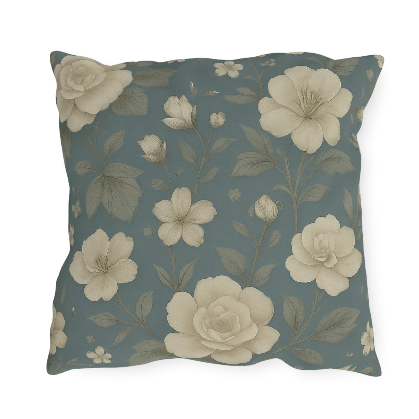 Chic Floral Outdoor Cushions, Patio Pillows, Garden Decor, Summer Accessories, Elegant Floral Throw Pillows, Home and Garden