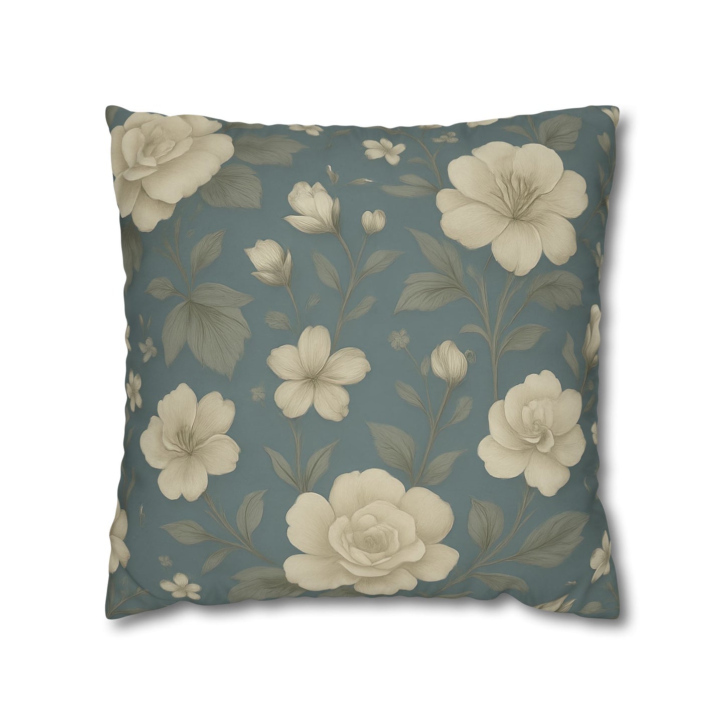 Floral Throw Pillow, Cozy Home Décor, Gift for Her, Vintage Cushion, Living Room Accent, Wedding Decor, Boho Pillows