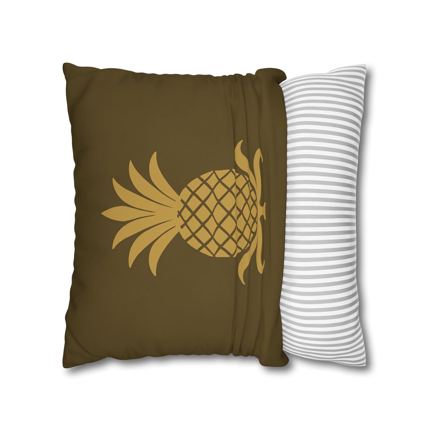 Tropical Pineapple Pillowcase, Home Décor, Summer Vibe, Gift Idea, Tropical Décor, Cozy Living Room, Boho Style Cushion