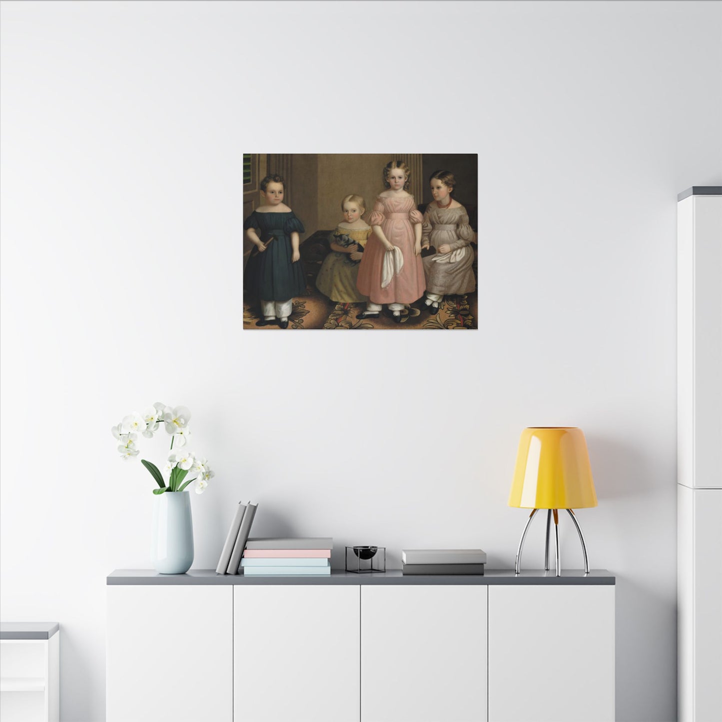 The Alling Children Matte Canvas, Stretched, 0.75"