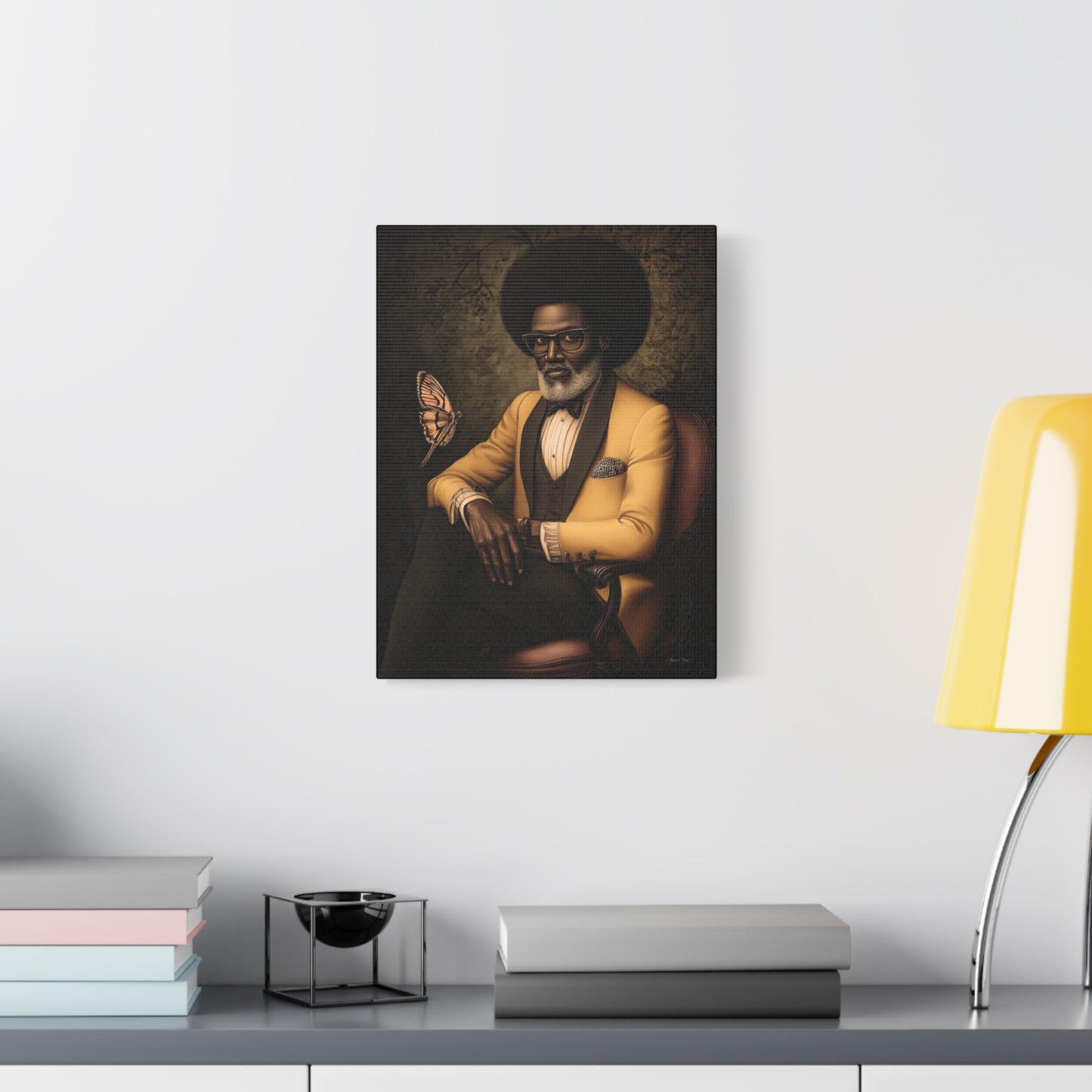 Afro-Victorian Gentleman Portrait | Bellewood Whimsical Historical Art Print