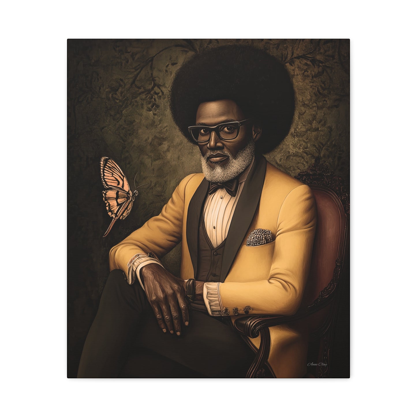 Afro-Victorian Gentleman Portrait | Bellewood Whimsical Historical Art Print