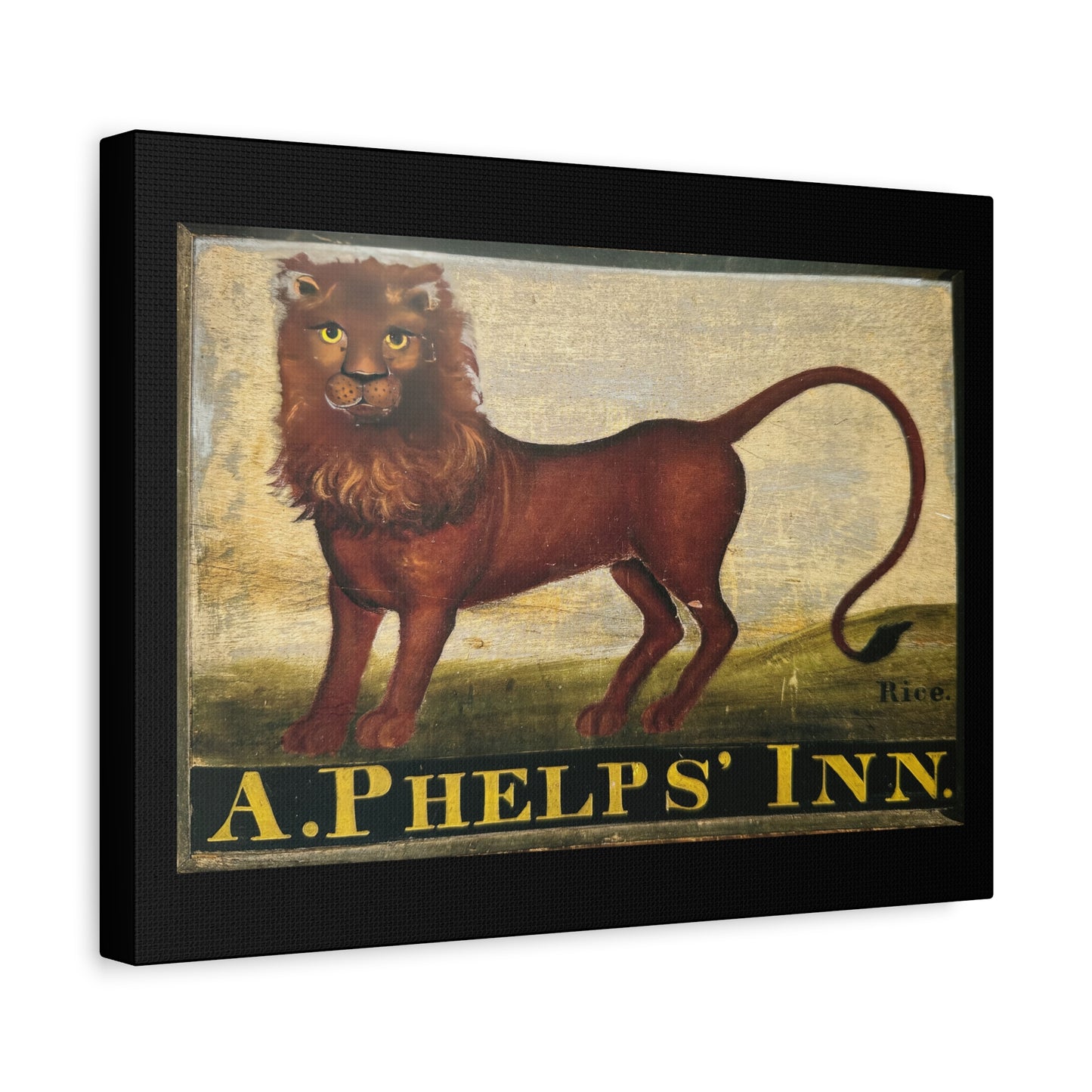 A. Phelps Inn Matte Canvas, Stretched, 1.25"