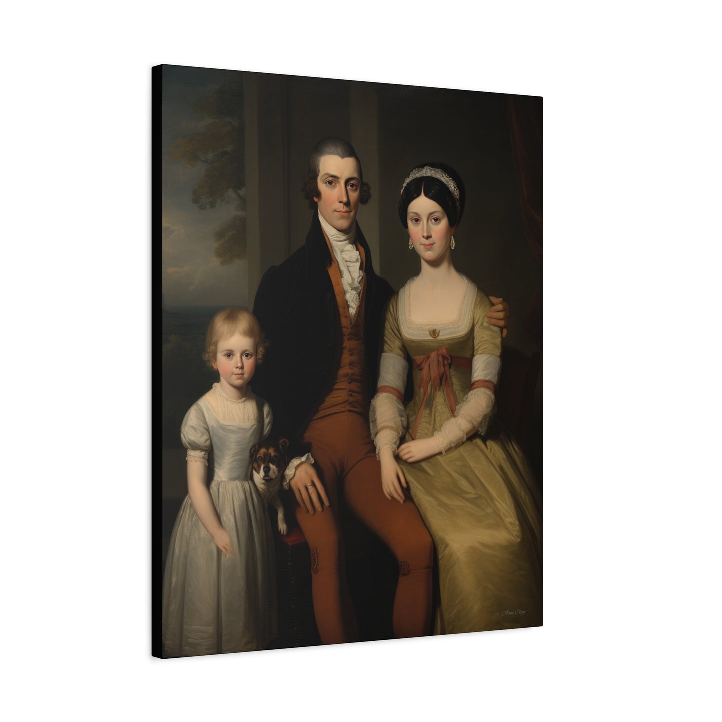 The Field Family Matte Canvas, Stretched, 1.25"
