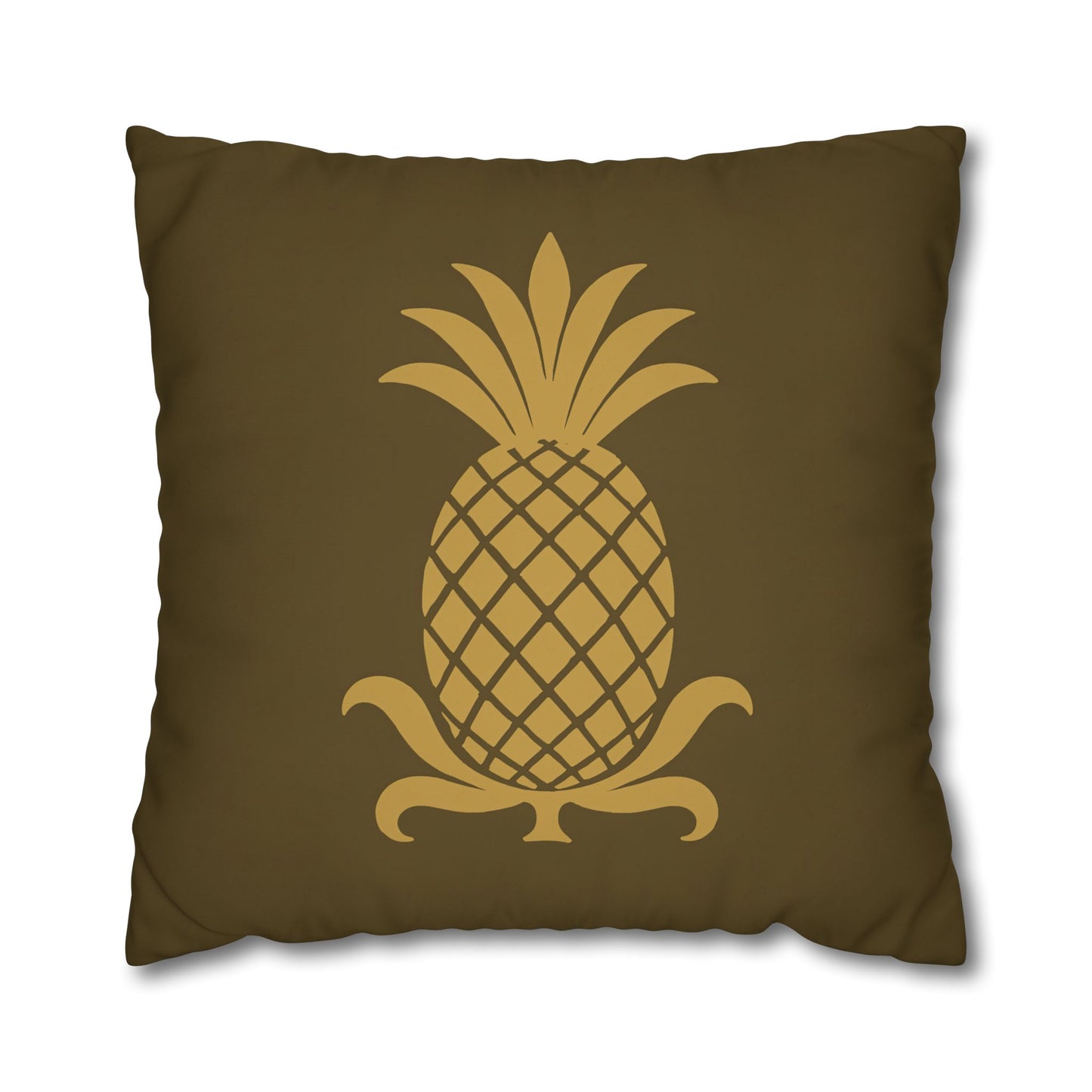 Tropical Pineapple Pillowcase, Home Décor, Summer Vibe, Gift Idea, Tropical Décor, Cozy Living Room, Boho Style Cushion