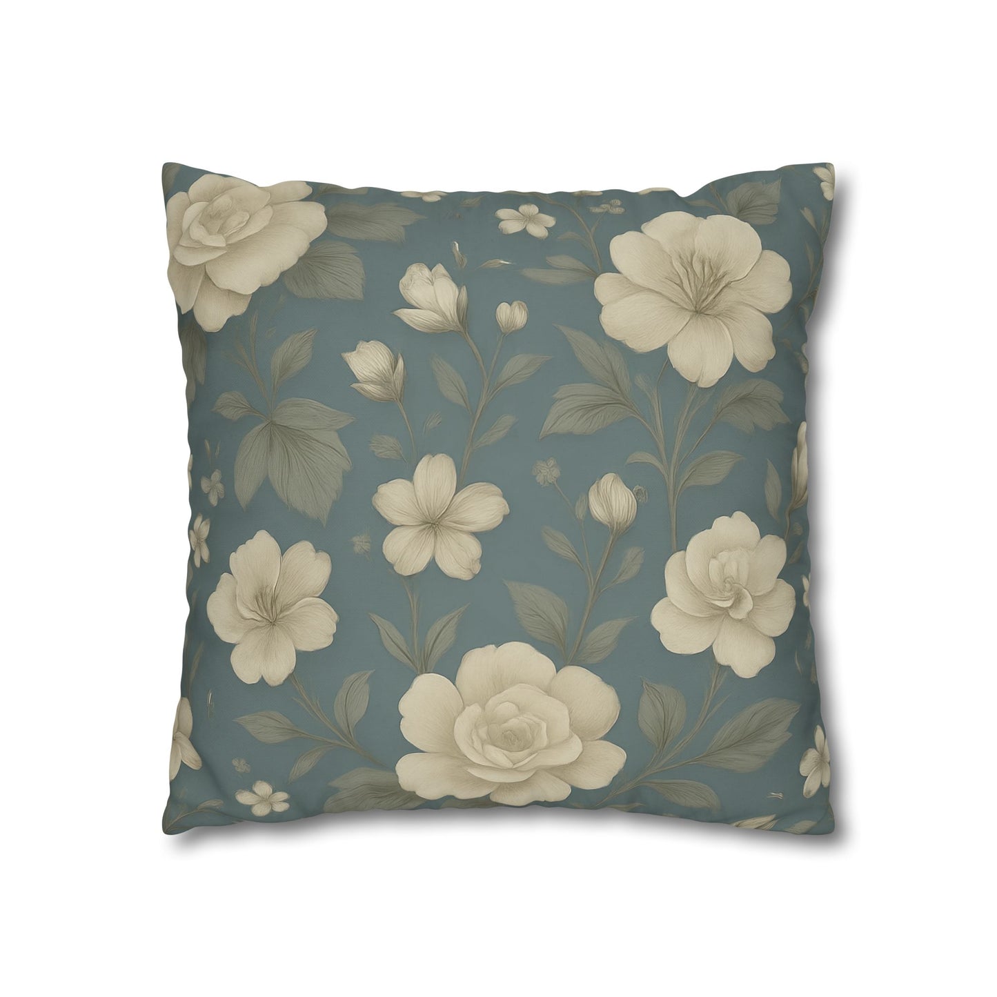 Floral Throw Pillow, Cozy Home Décor, Gift for Her, Vintage Cushion, Living Room Accent, Wedding Decor, Boho Pillows