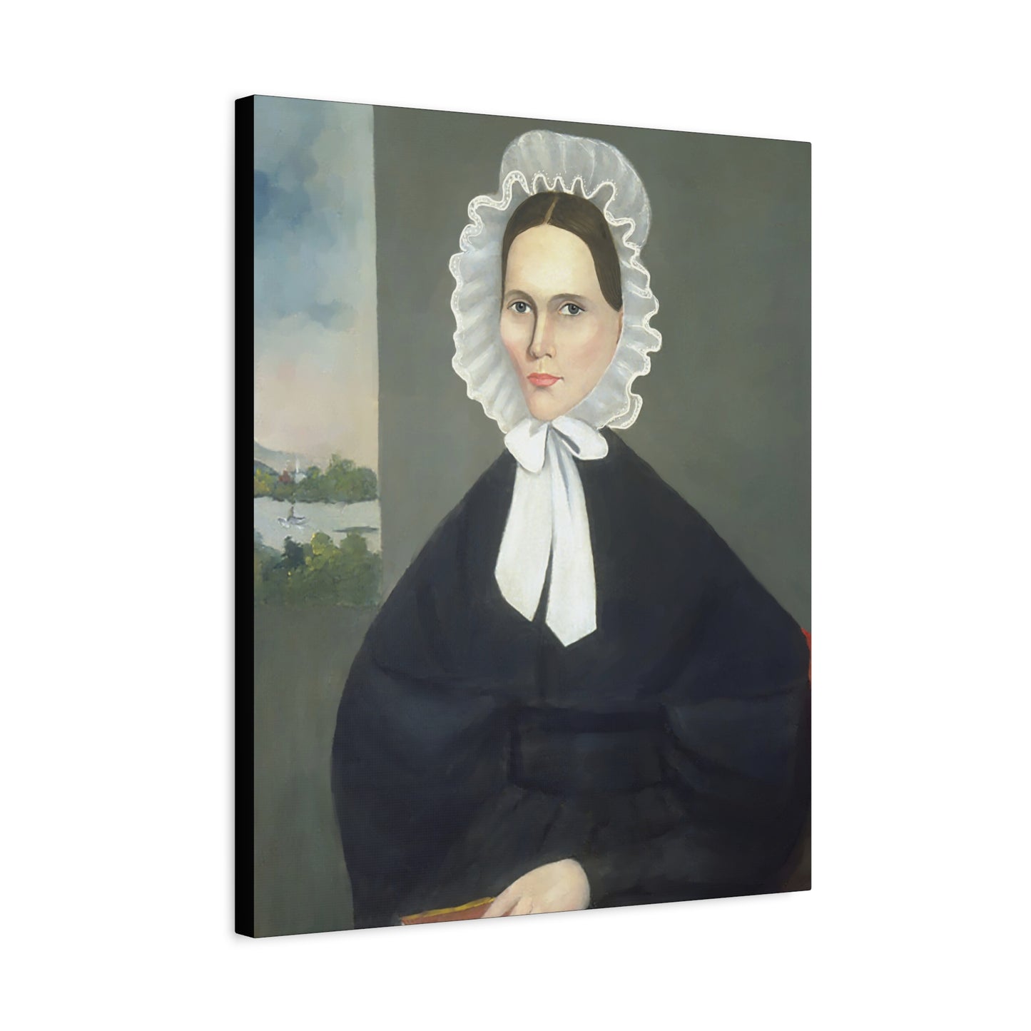 Mrs. Parsons Vintage Art Canvas Print - Elegant Portrait of a Woman in Historical Attire
