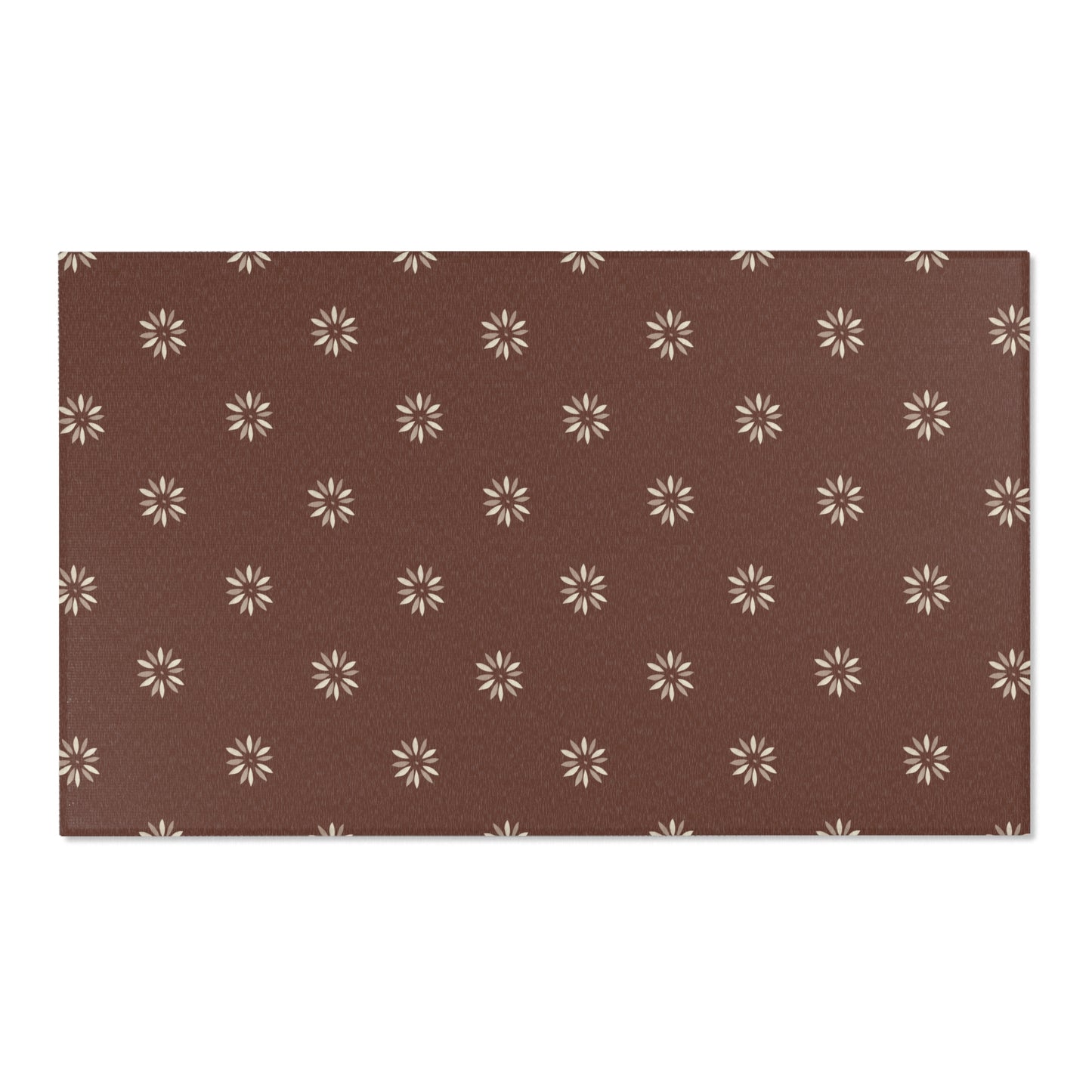 Chic Floral Area Rug – Stylish Home Decor, Cozy Living Room Accent, Bohemian Design, Modern Home Styling, Gift for Housewarming