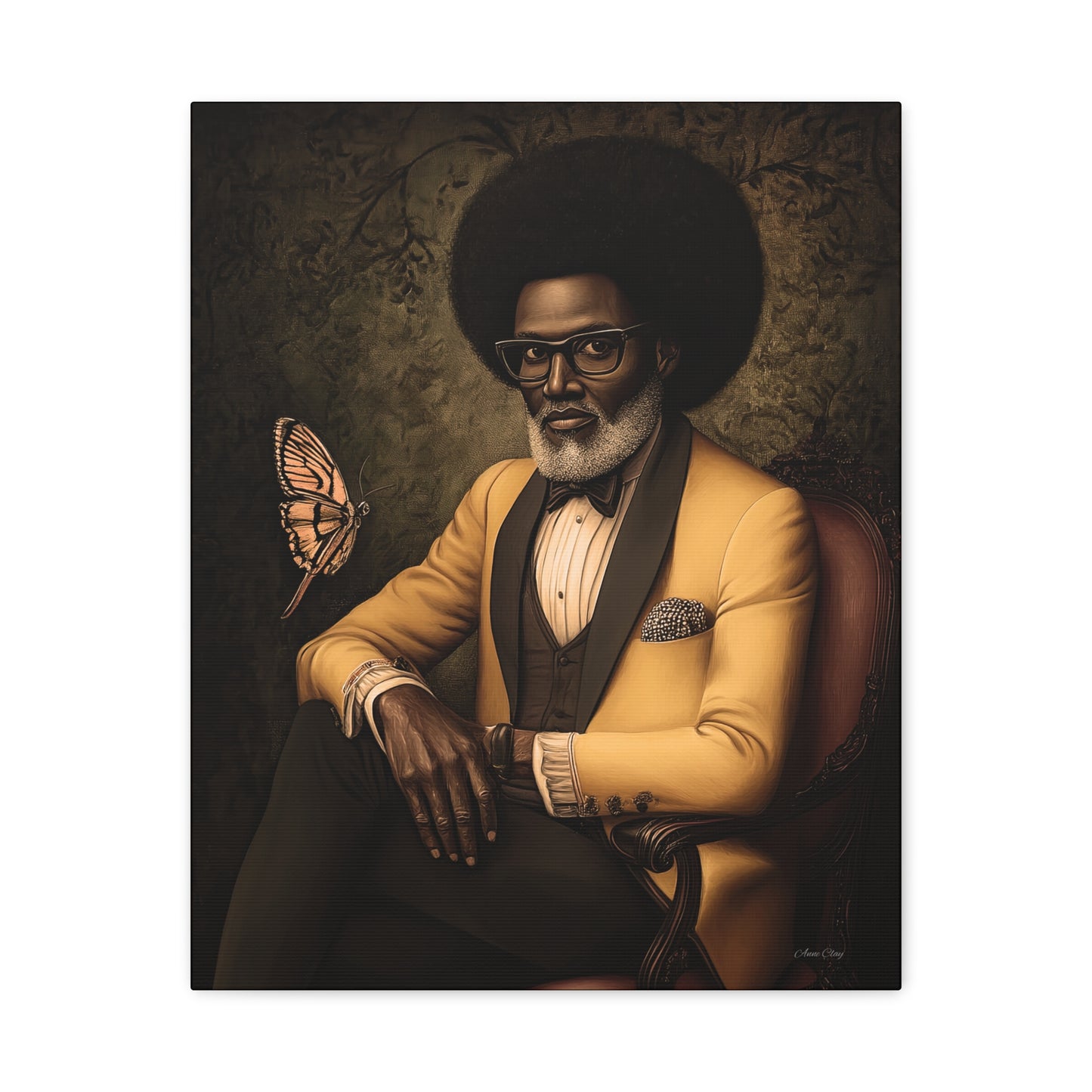 Afro-Victorian Gentleman Portrait | Bellewood Whimsical Historical Art Print
