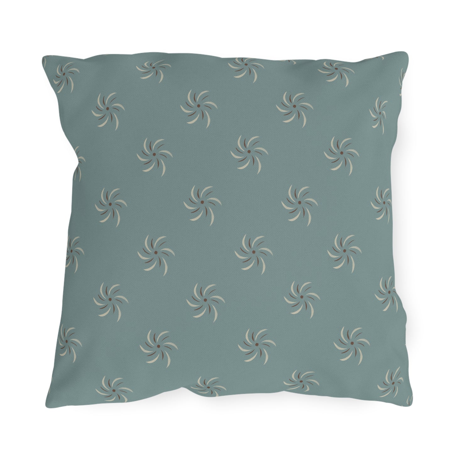 Cozy Outdoor Pillows with Swirl Design - Perfect for Patios and Gardens