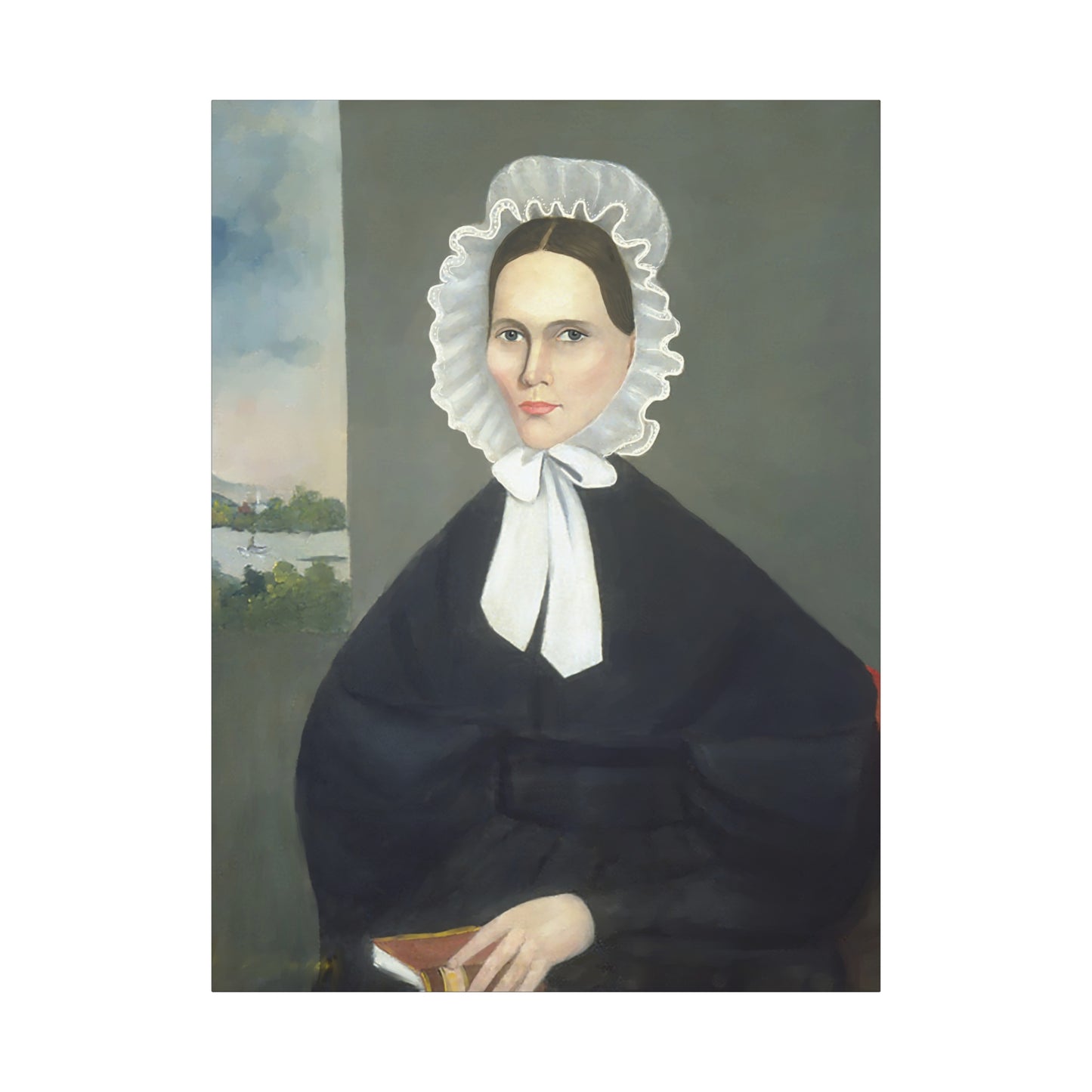 Mrs. Parsons Vintage Art Canvas Print - Elegant Portrait of a Woman in Historical Attire