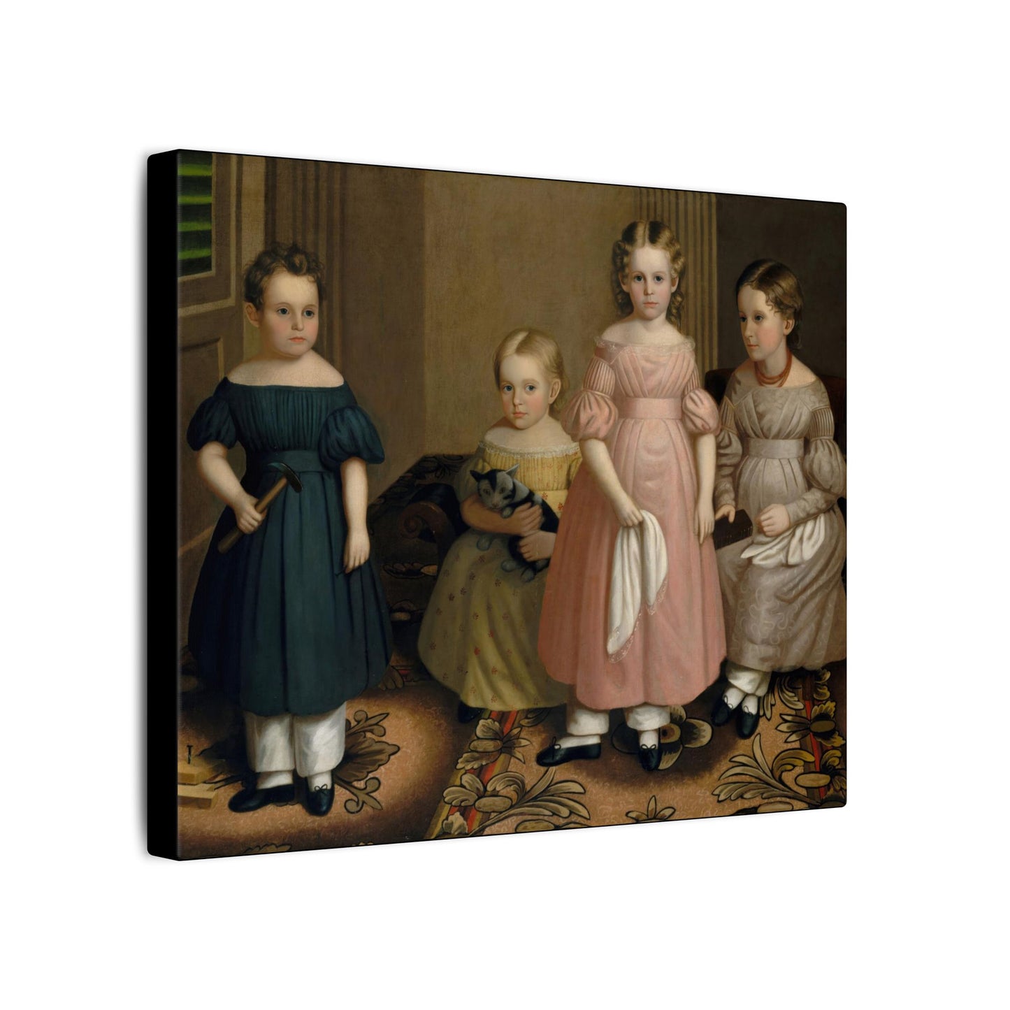 The Alling Children Matte Canvas, Stretched, 0.75"
