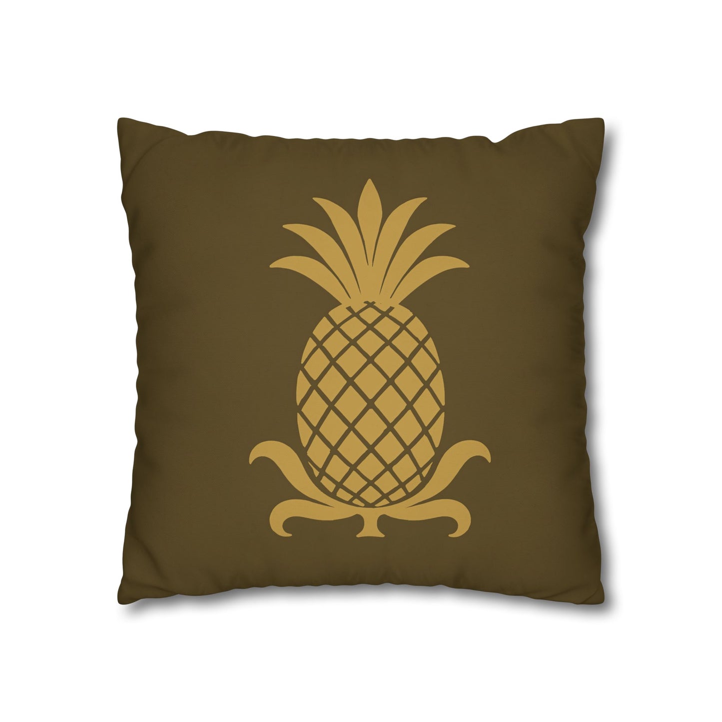 Tropical Pineapple Pillowcase, Home Décor, Summer Vibe, Gift Idea, Tropical Décor, Cozy Living Room, Boho Style Cushion