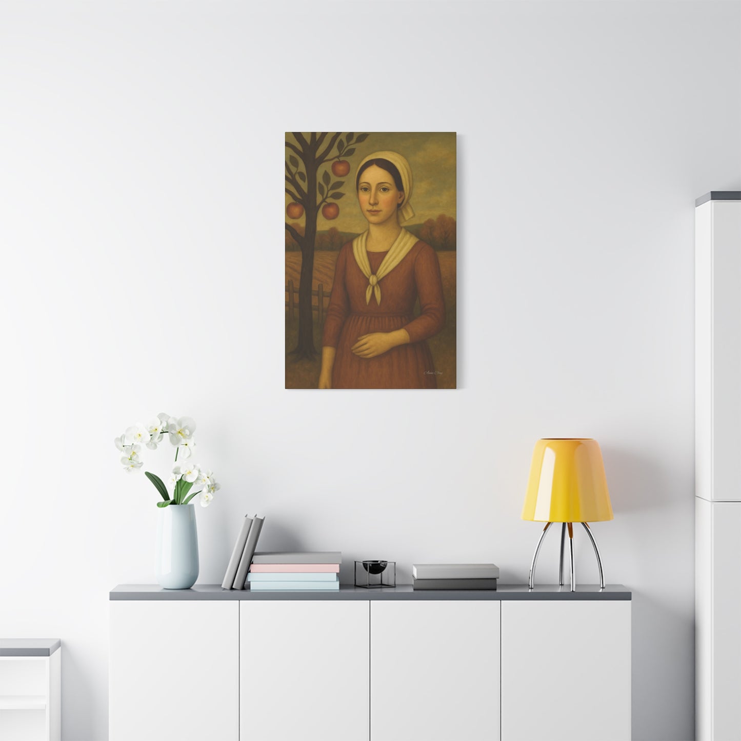 Rustic Art Canvas Print, Vintage Decor, Farmhouse Wall Art, Nature-Inspired Artwork, Home Decor Gift