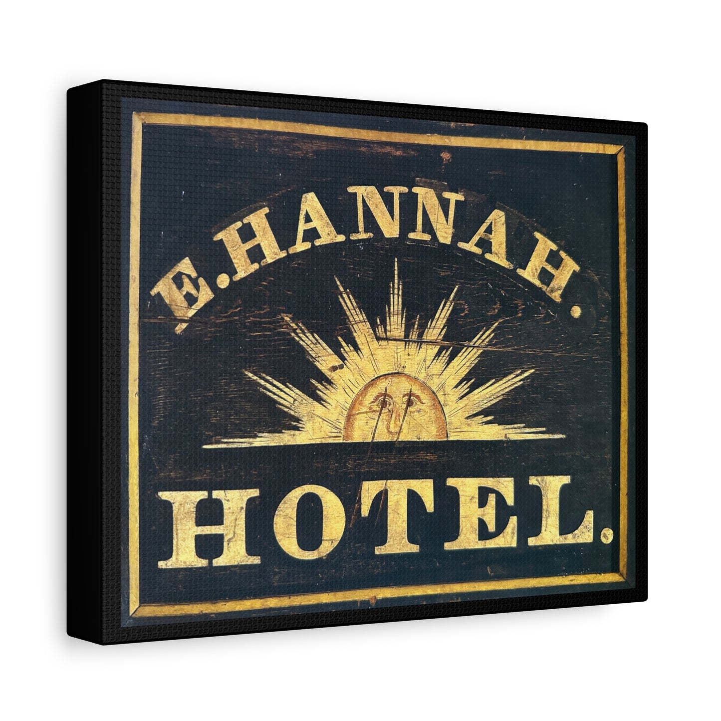 Hannah Hotel Matte Canvas, Stretched, 1.25"