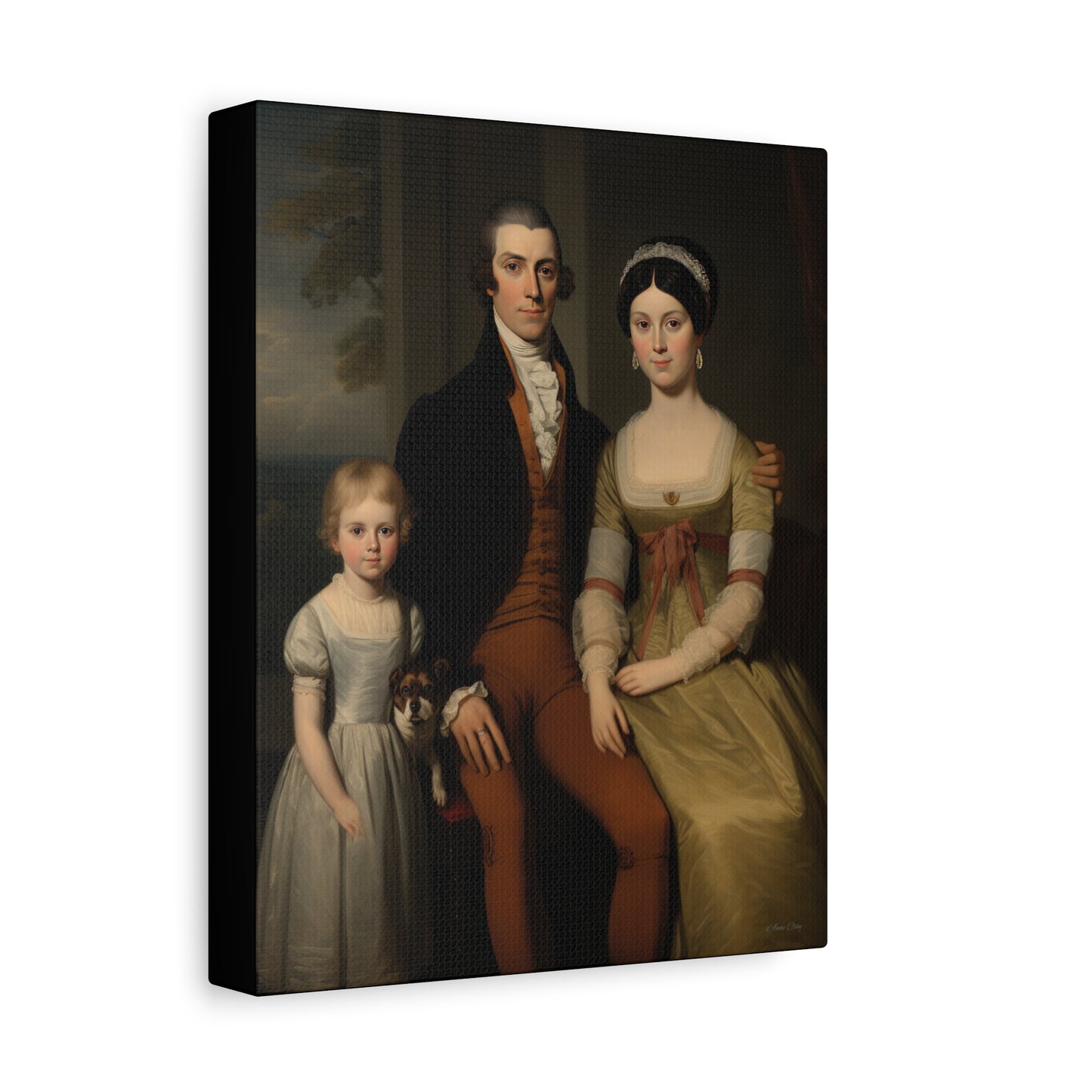 The Field Family Matte Canvas, Stretched, 1.25"