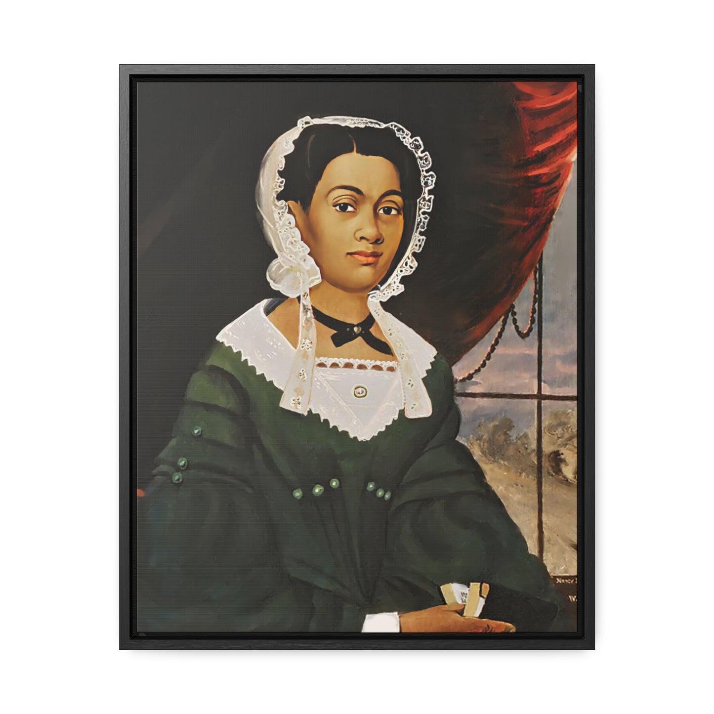Mrs. Nancy Lawson Gallery Canvas Wraps, Vertical Frame