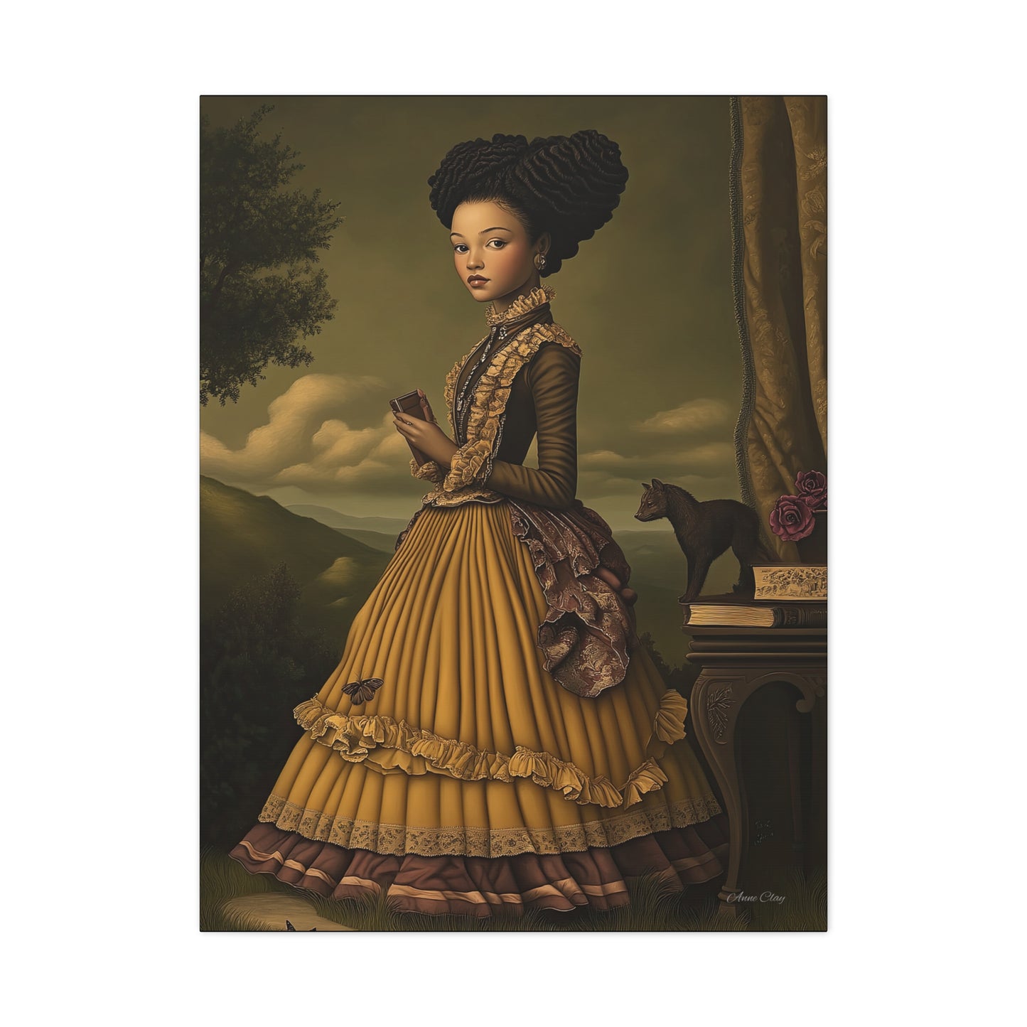 Elegant Art Canvas Print, Home Decor, Gifting, Wall Art, Vintage Style