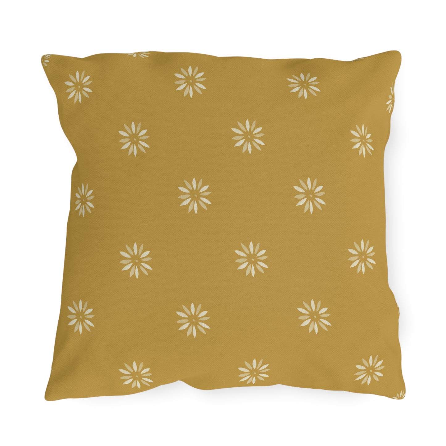 Sunny Floral Outdoor Pillows - Cozy Throw Cushions for Patio and Garden Decor