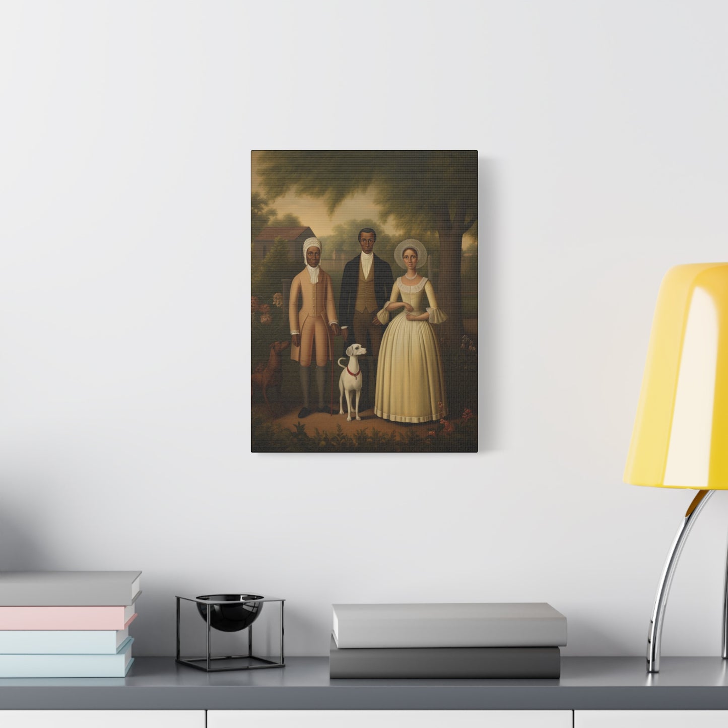 Vintage Portrait Canvas Print - Timeless Family Heritage Art for Home Decor