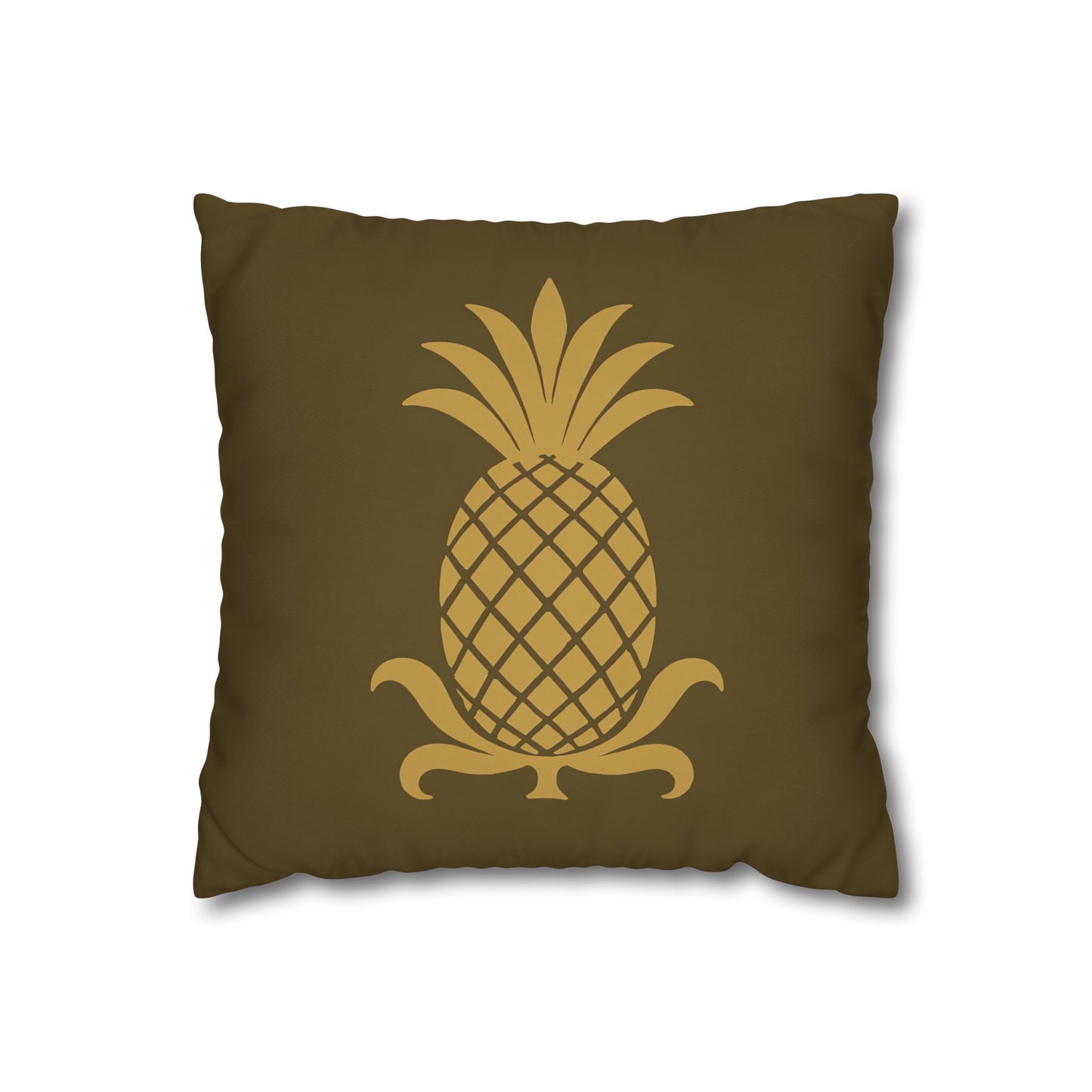 Tropical Pineapple Pillowcase, Home Décor, Summer Vibe, Gift Idea, Tropical Décor, Cozy Living Room, Boho Style Cushion