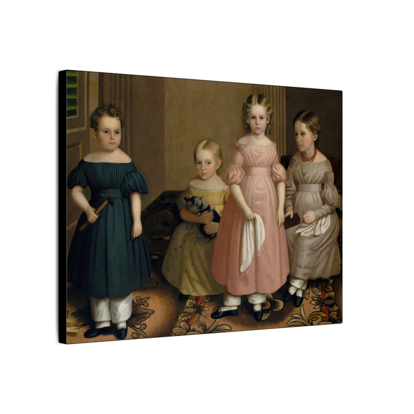 The Alling Children Matte Canvas, Stretched, 0.75"