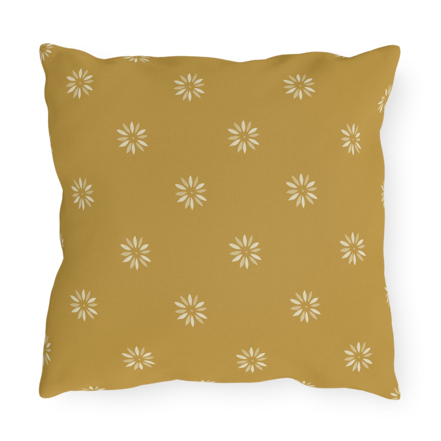 Sunny Floral Outdoor Pillows - Cozy Throw Cushions for Patio and Garden Decor