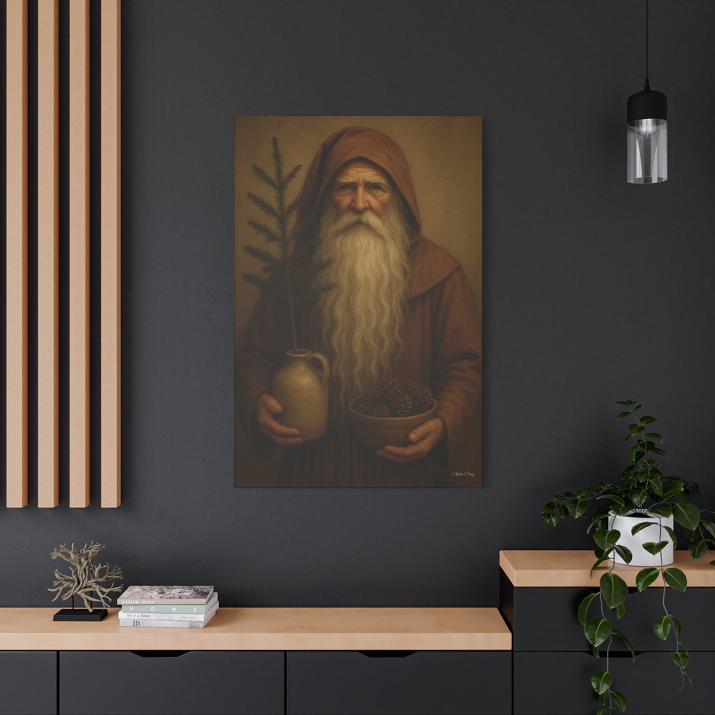 Rustic Holiday Canvas Art
