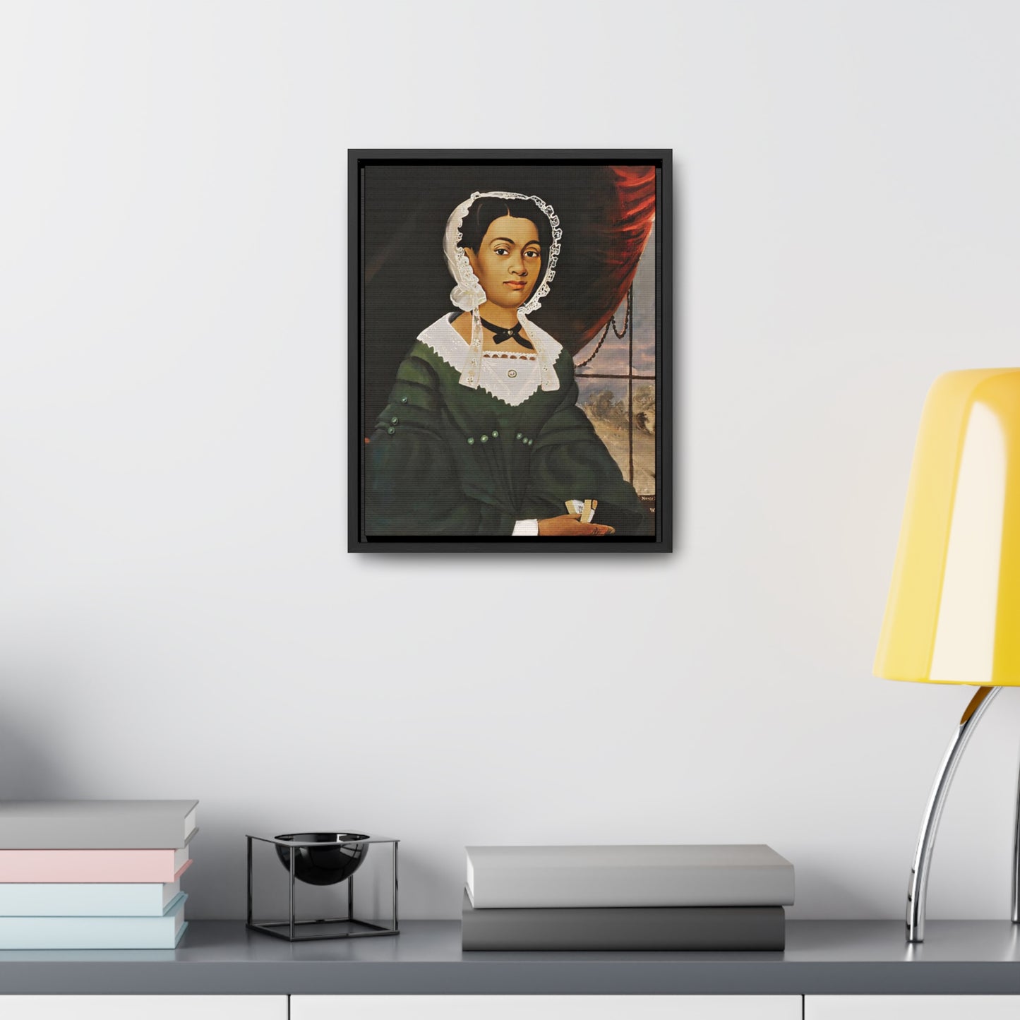 Mrs. Nancy Lawson Gallery Canvas Wraps, Vertical Frame