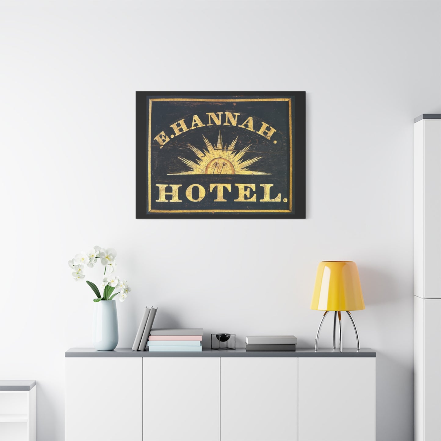 Hannah Hotel Matte Canvas, Stretched, 1.25"