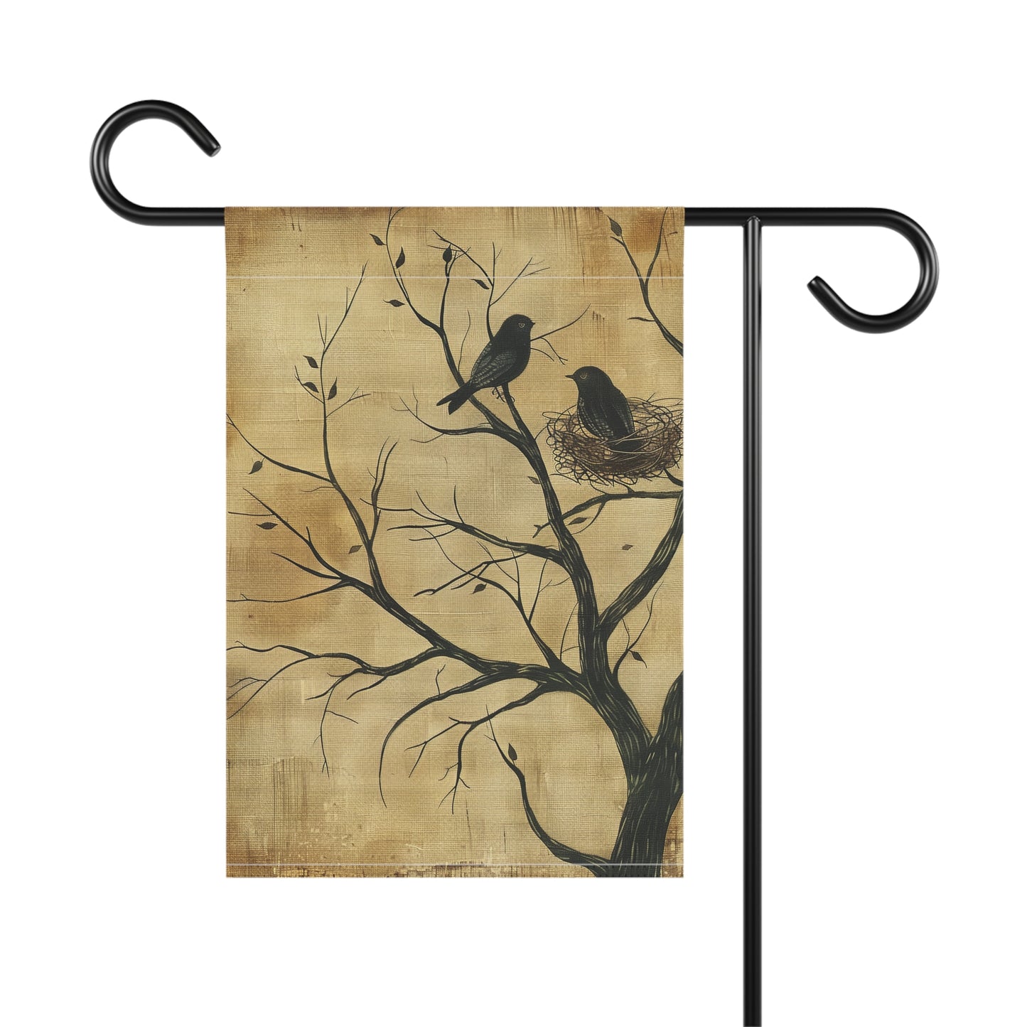 Birds in the Tree Garden & House Banner