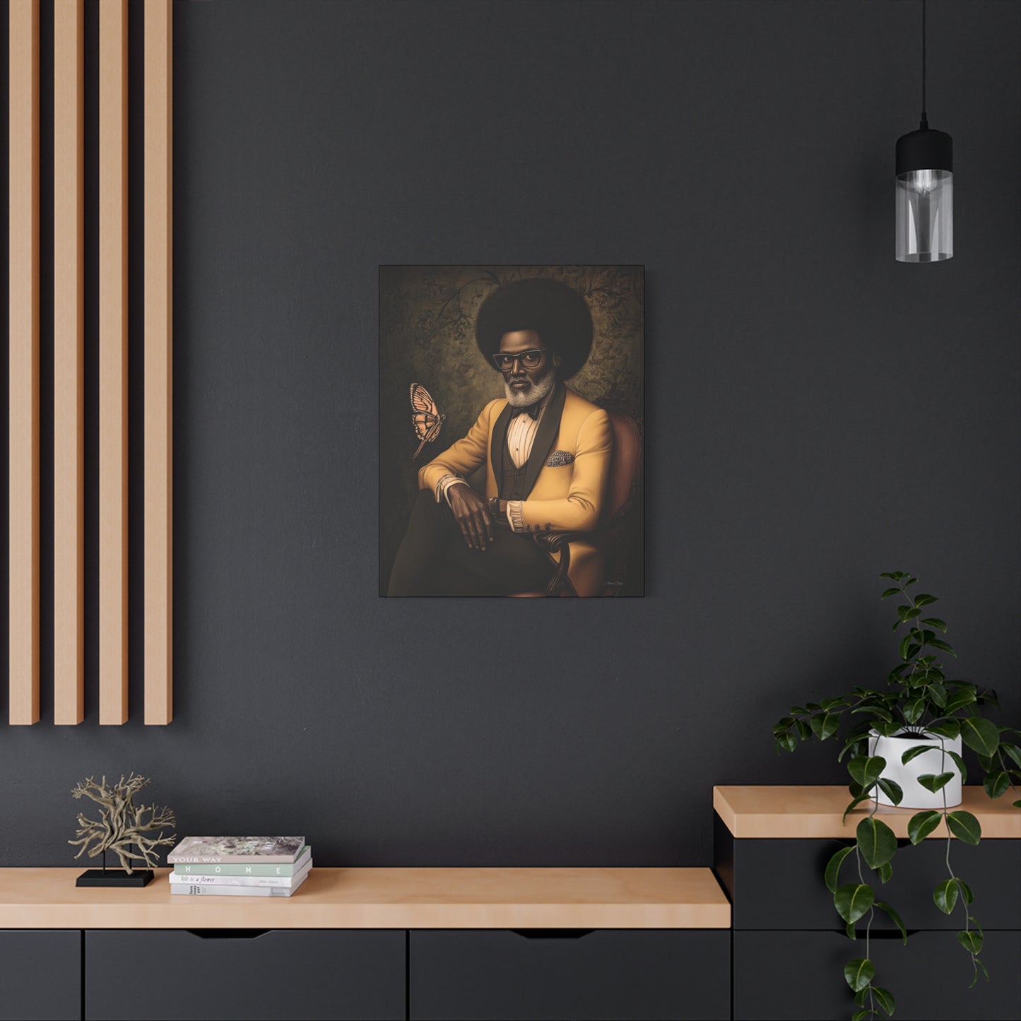 Afro-Victorian Gentleman Portrait | Bellewood Whimsical Historical Art Print