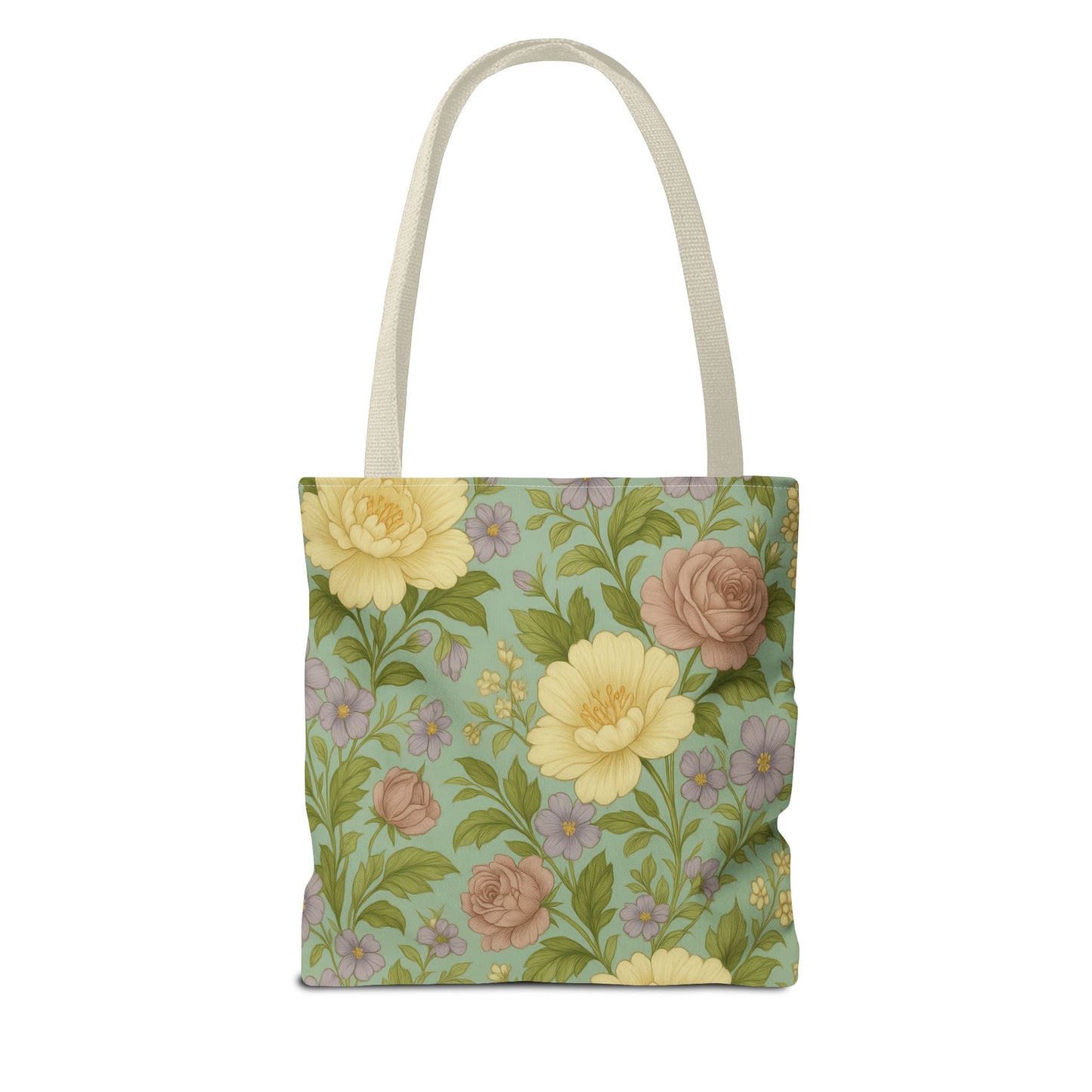 Floral Tote Bag, Eco-Friendly Shopping Bag, Casual Purse, Beach Bag, Gift for Her, Spring Summer Essentials