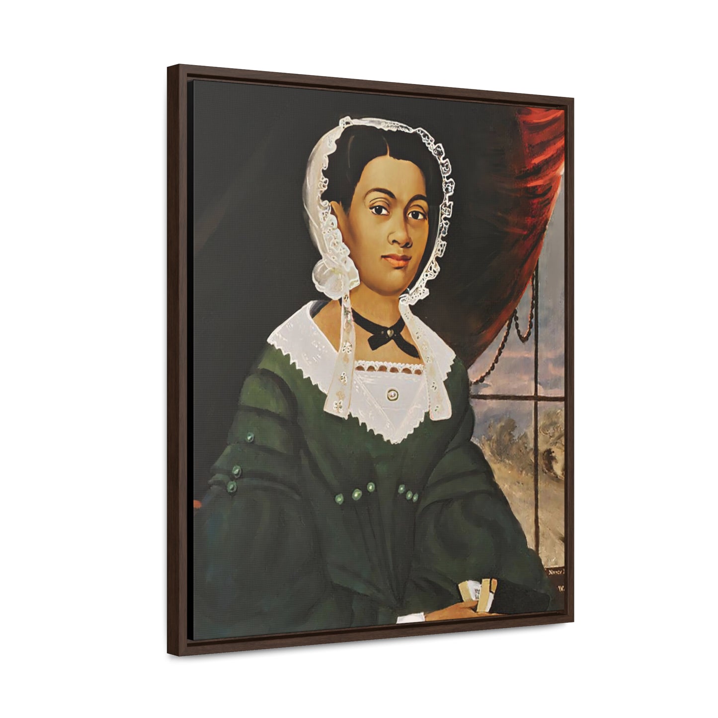 Mrs. Nancy Lawson Gallery Canvas Wraps, Vertical Frame