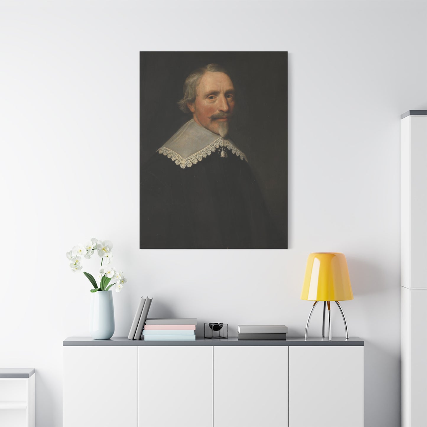 Classic Portrait Matte Canvas Wall Art – Timeless Home Décor