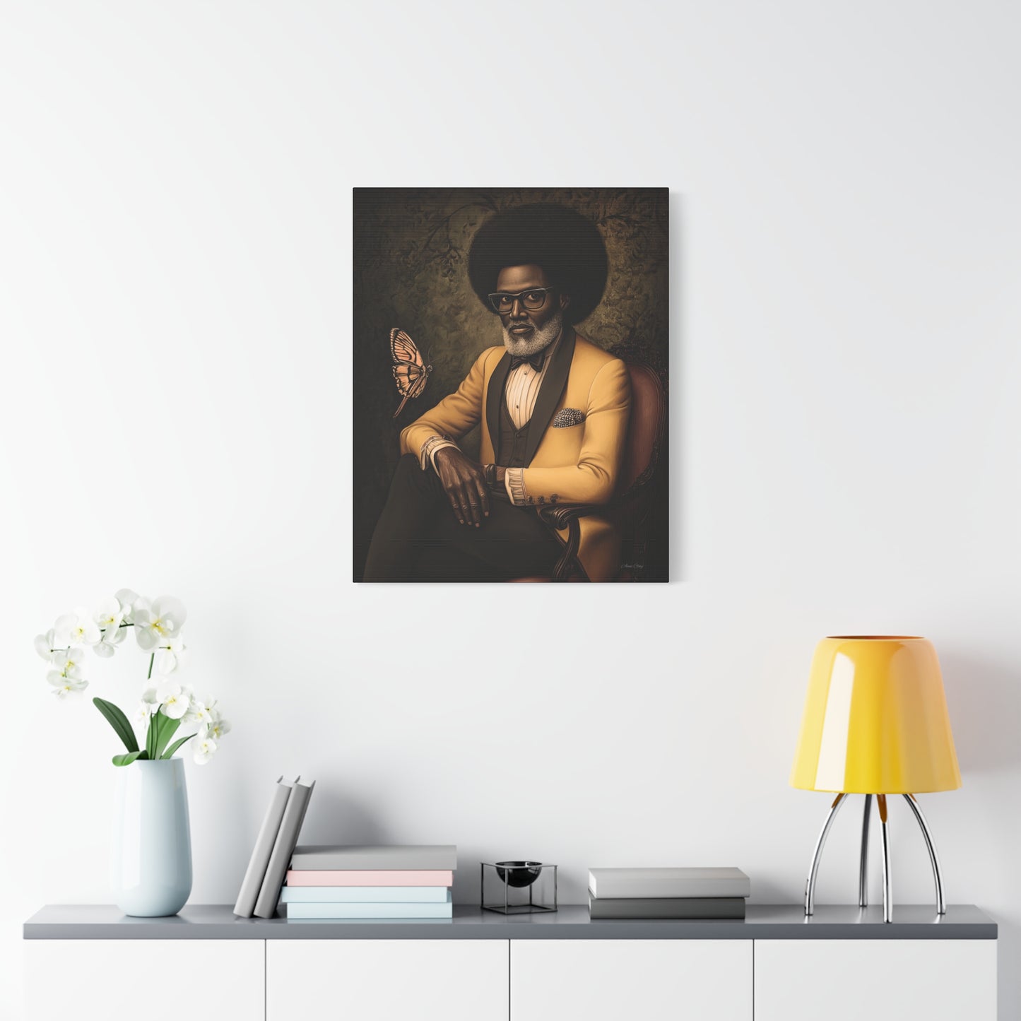 Afro-Victorian Gentleman Portrait | Bellewood Whimsical Historical Art Print