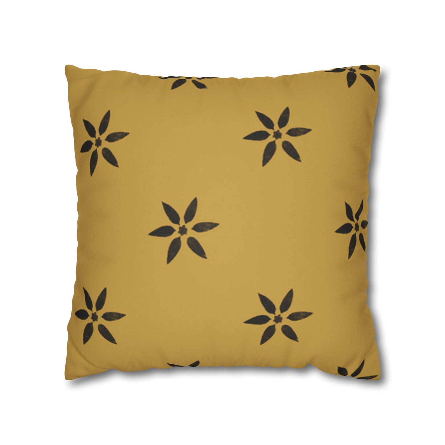 Faux Suede Square Pillowcase