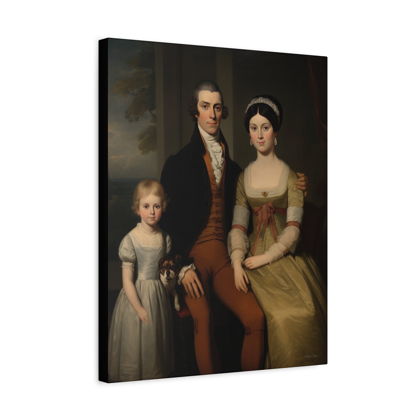 The Field Family Matte Canvas, Stretched, 1.25"