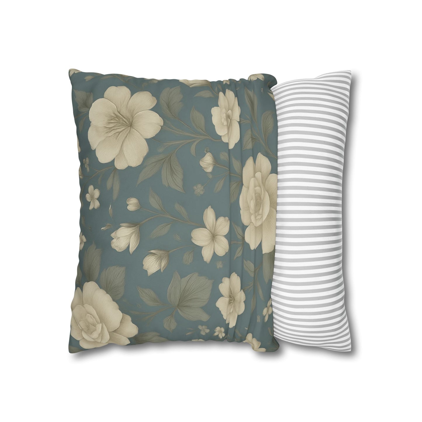 Floral Throw Pillow, Cozy Home Décor, Gift for Her, Vintage Cushion, Living Room Accent, Wedding Decor, Boho Pillows