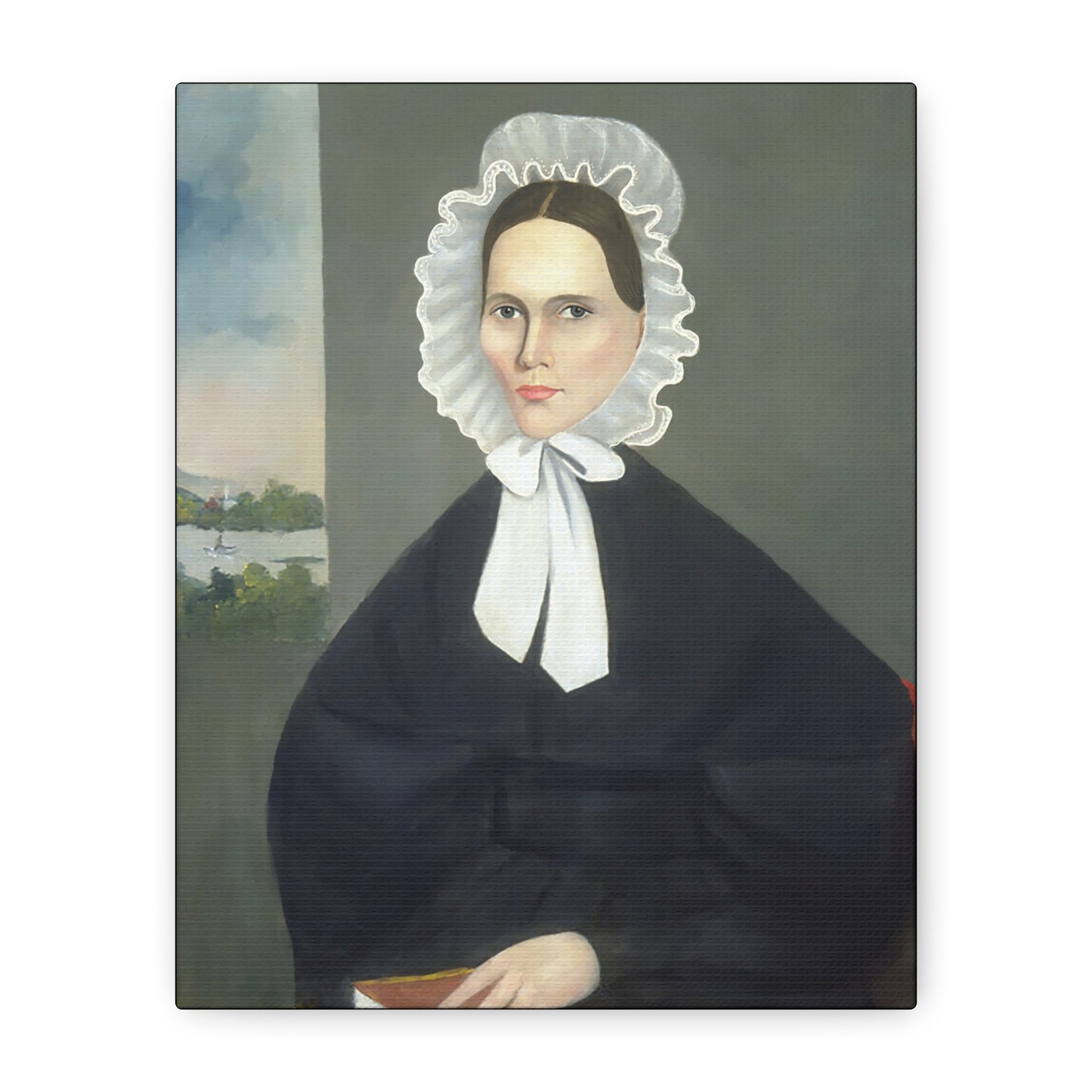 Mrs. Parsons Vintage Art Canvas Print - Elegant Portrait of a Woman in Historical Attire