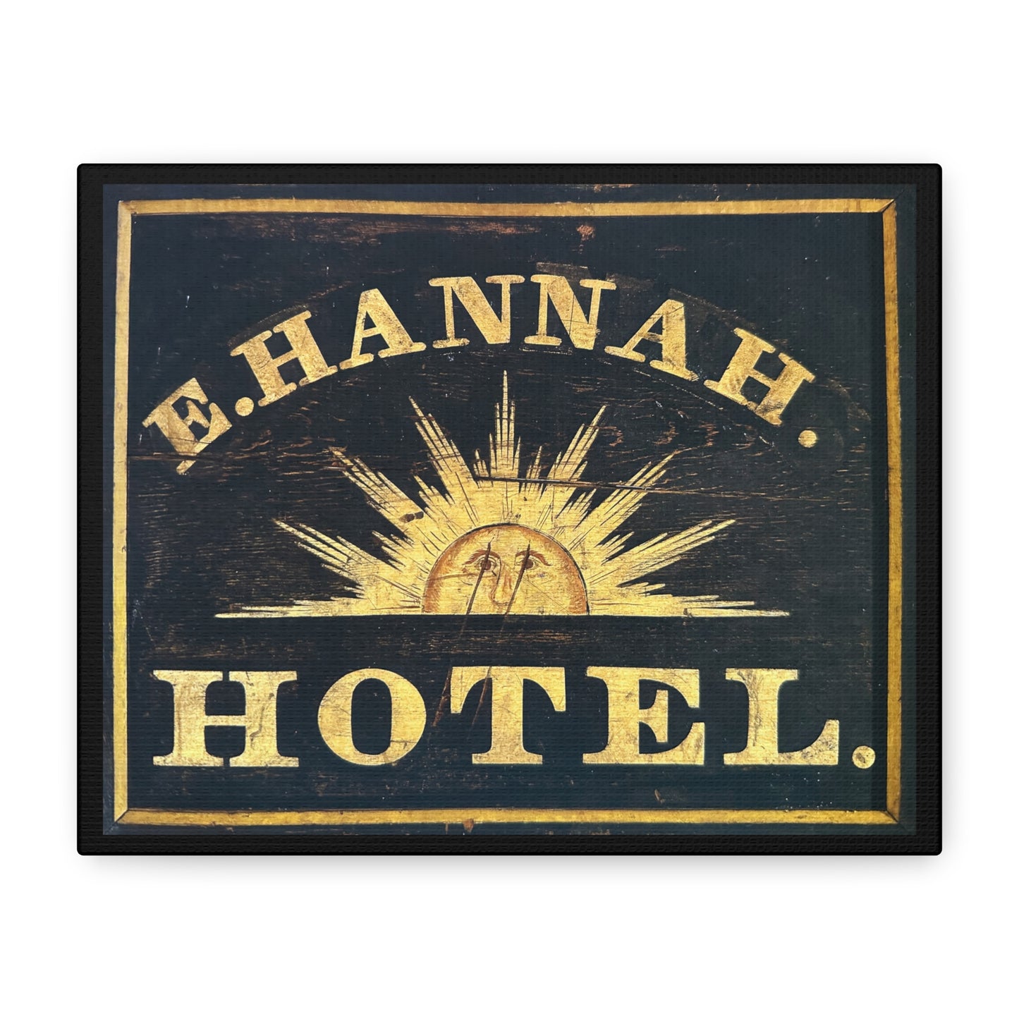 Hannah Hotel Matte Canvas, Stretched, 1.25"