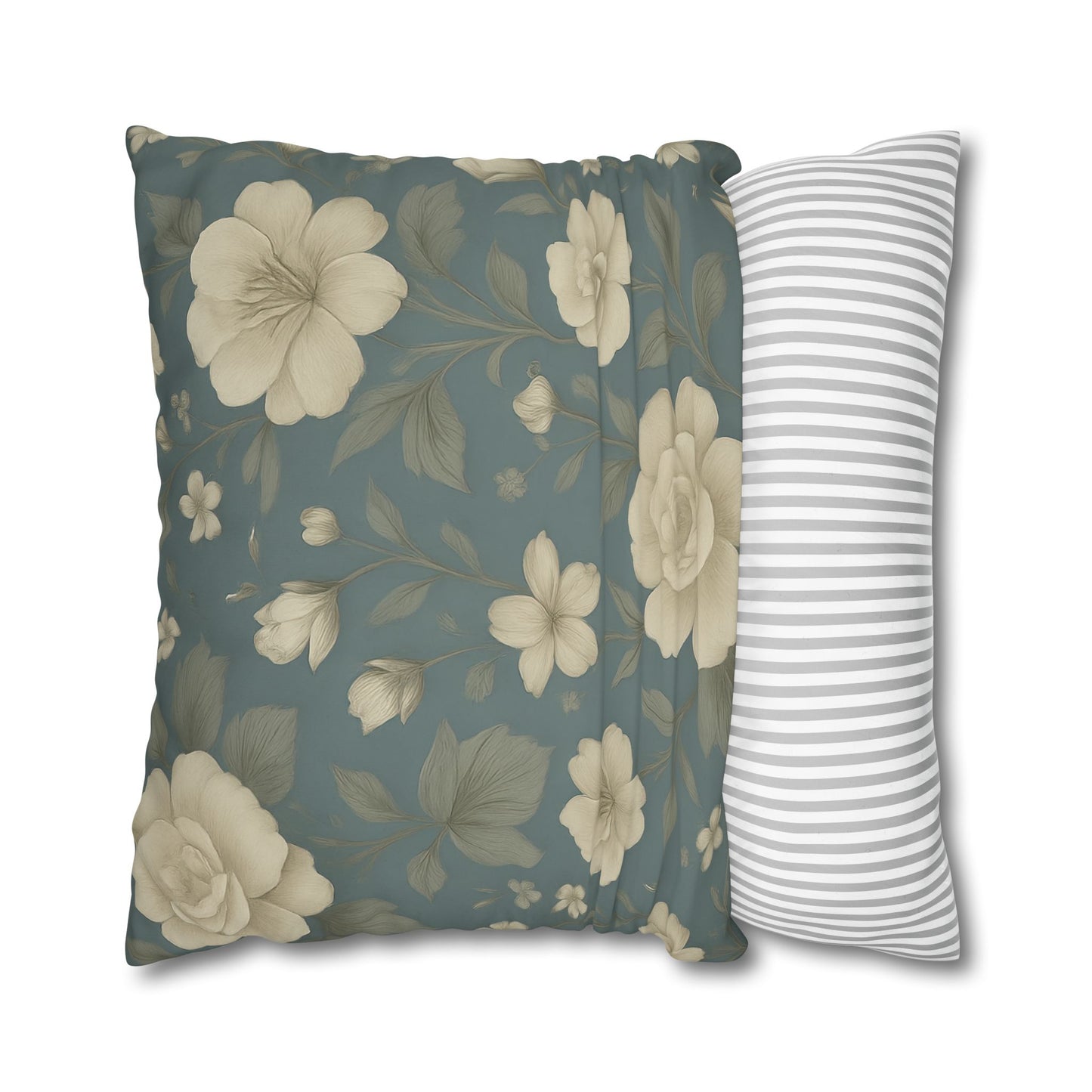 Floral Throw Pillow, Cozy Home Décor, Gift for Her, Vintage Cushion, Living Room Accent, Wedding Decor, Boho Pillows