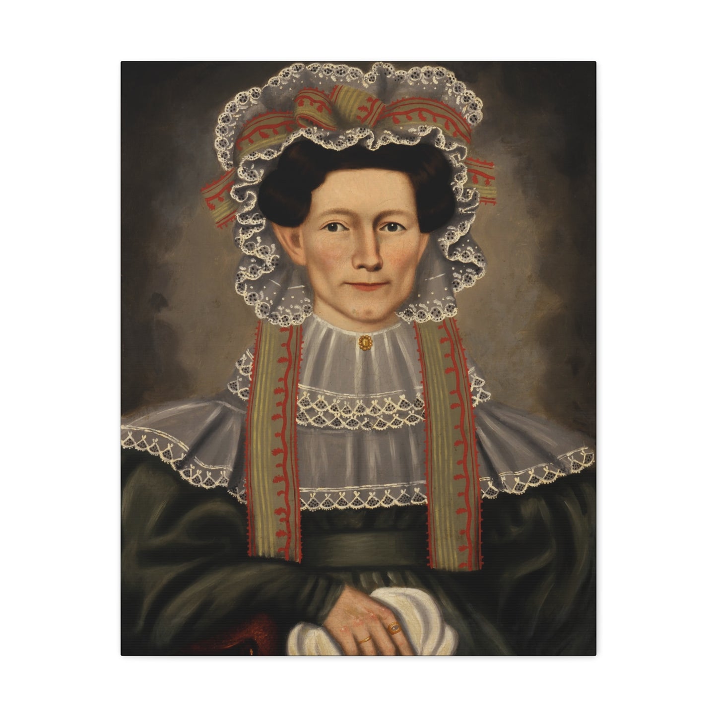 Vintage Portrait Canvas Art - Stretched Wall Decor for Home & Office