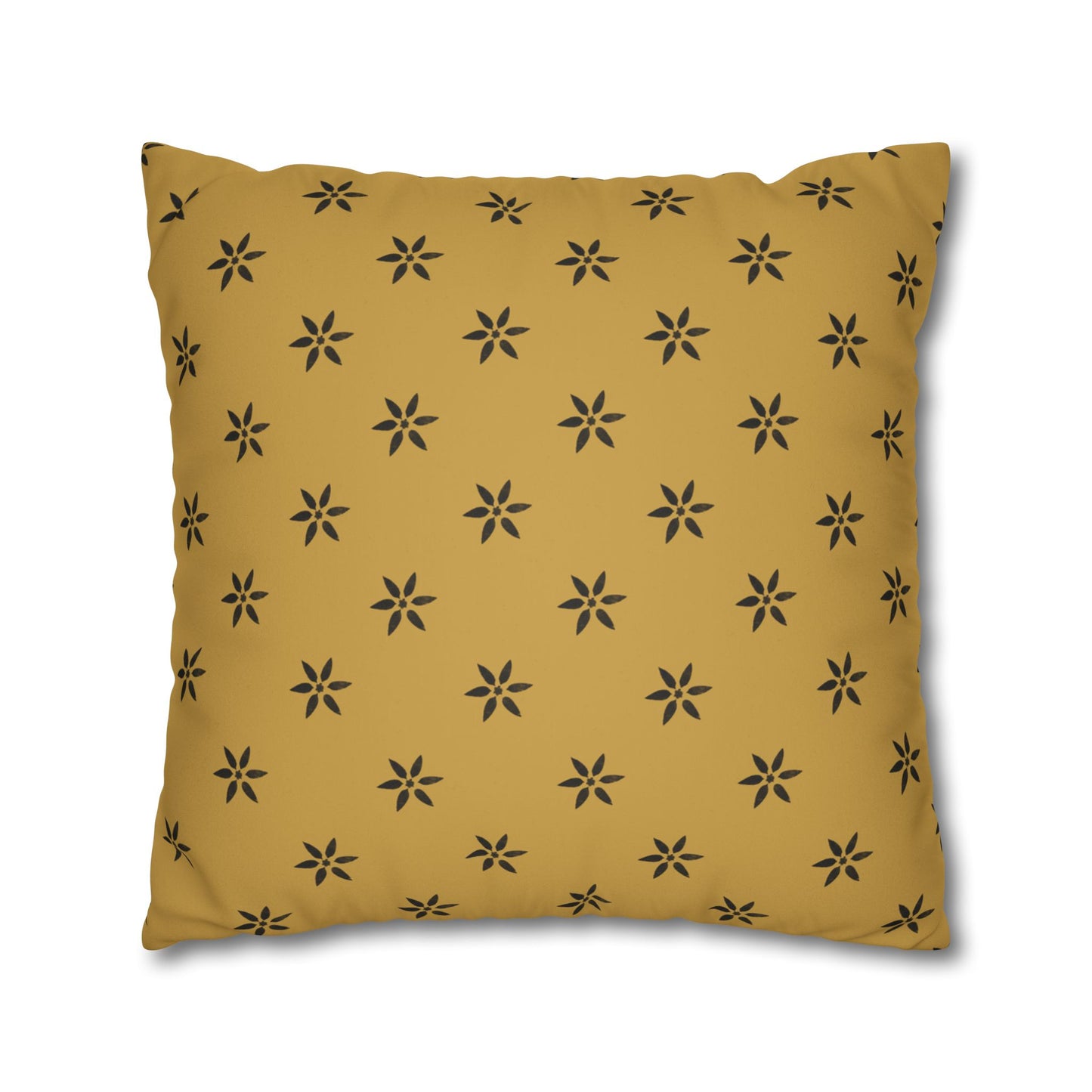 Faux Suede Square Pillowcase