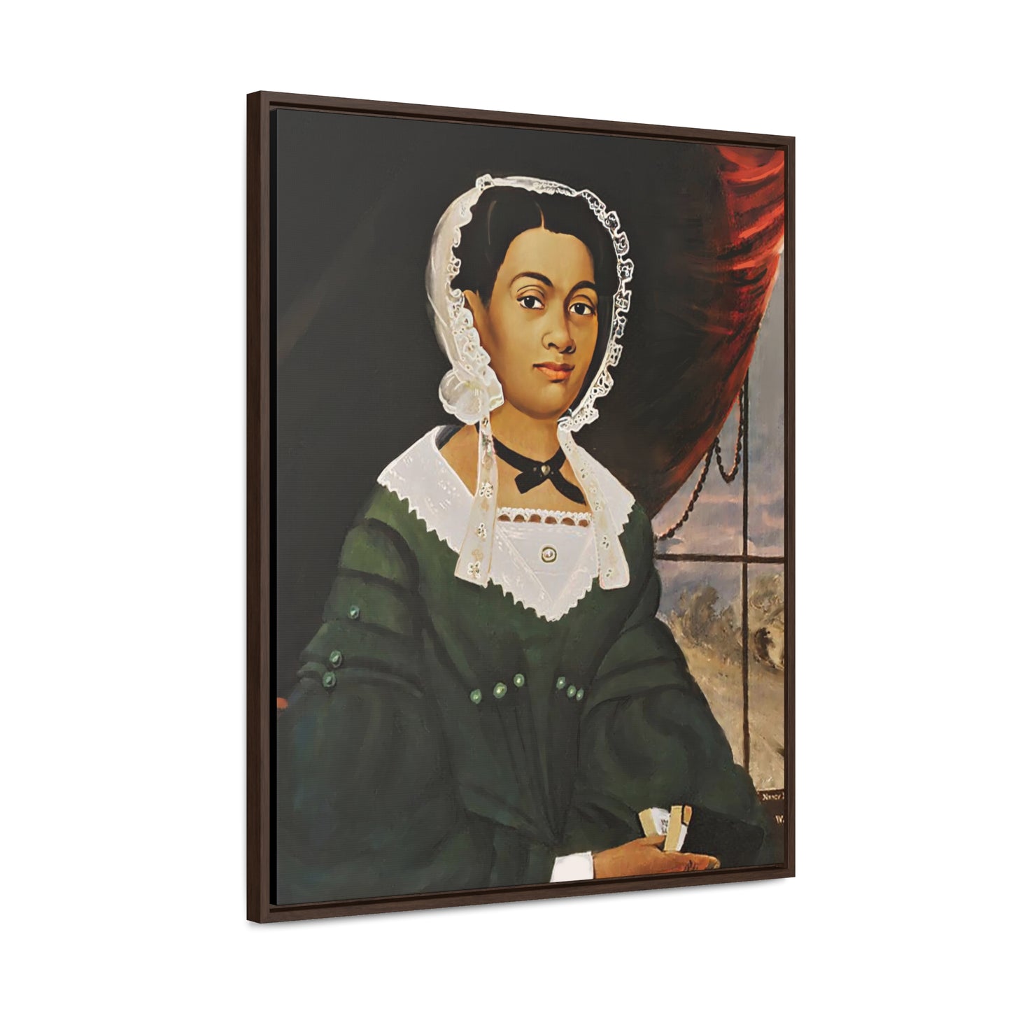 Mrs. Nancy Lawson Gallery Canvas Wraps, Vertical Frame